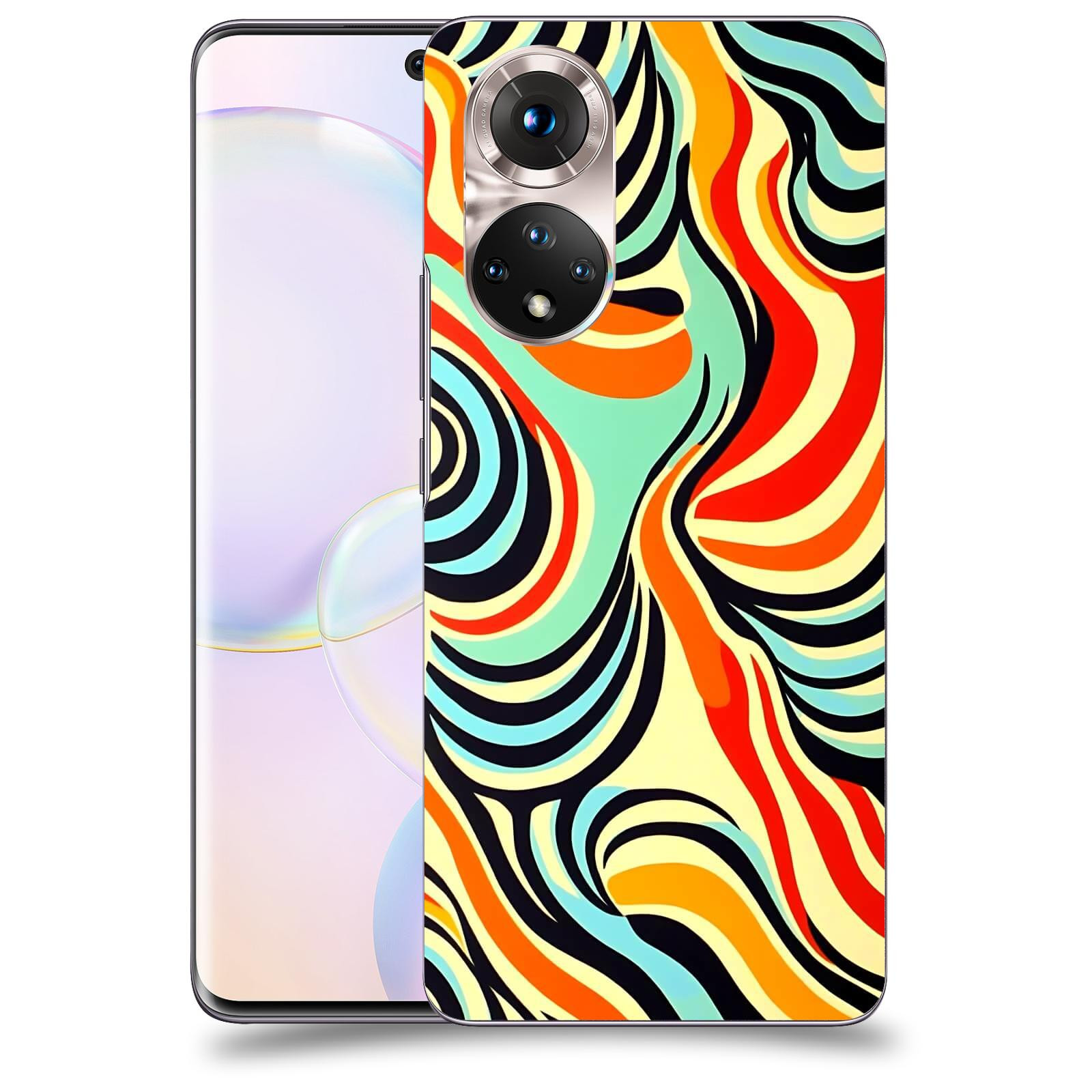 ACOVER Kryt na mobil Honor 50 5G - Dynamické proudy