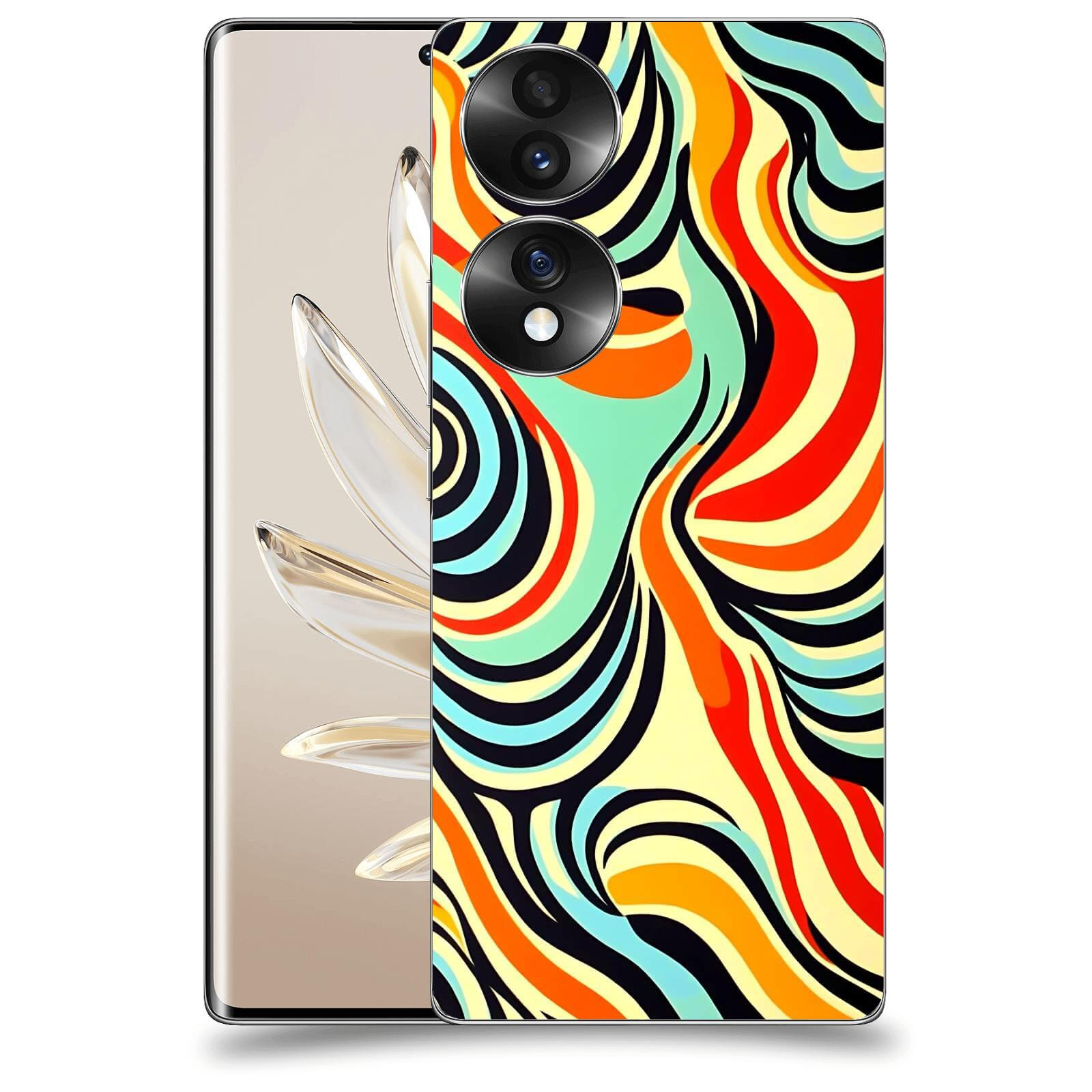 ACOVER Kryt na mobil Honor 70 - Dynamické proudy