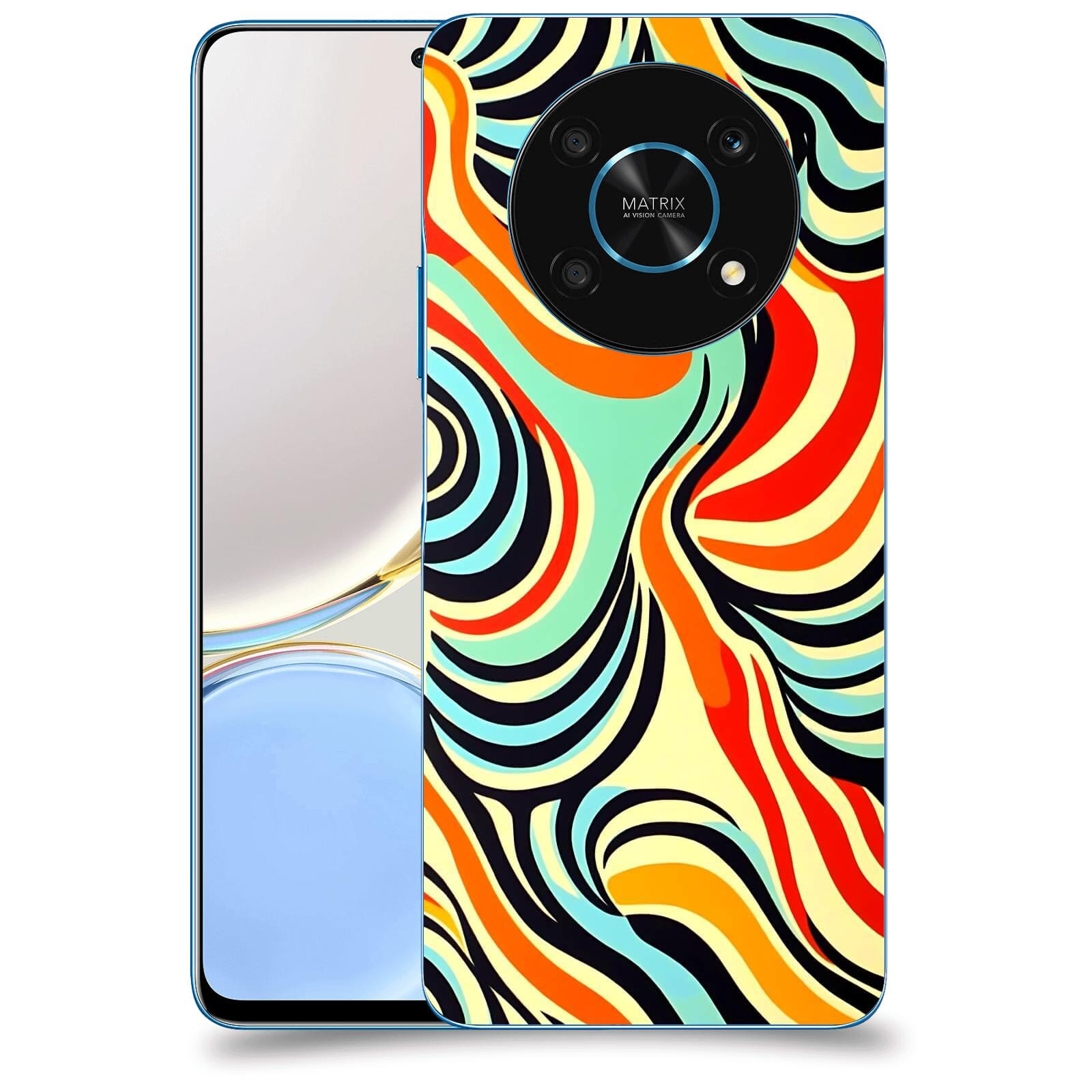 ACOVER Kryt na mobil Honor Magic 4 Lite 5G - Dynamické proudy