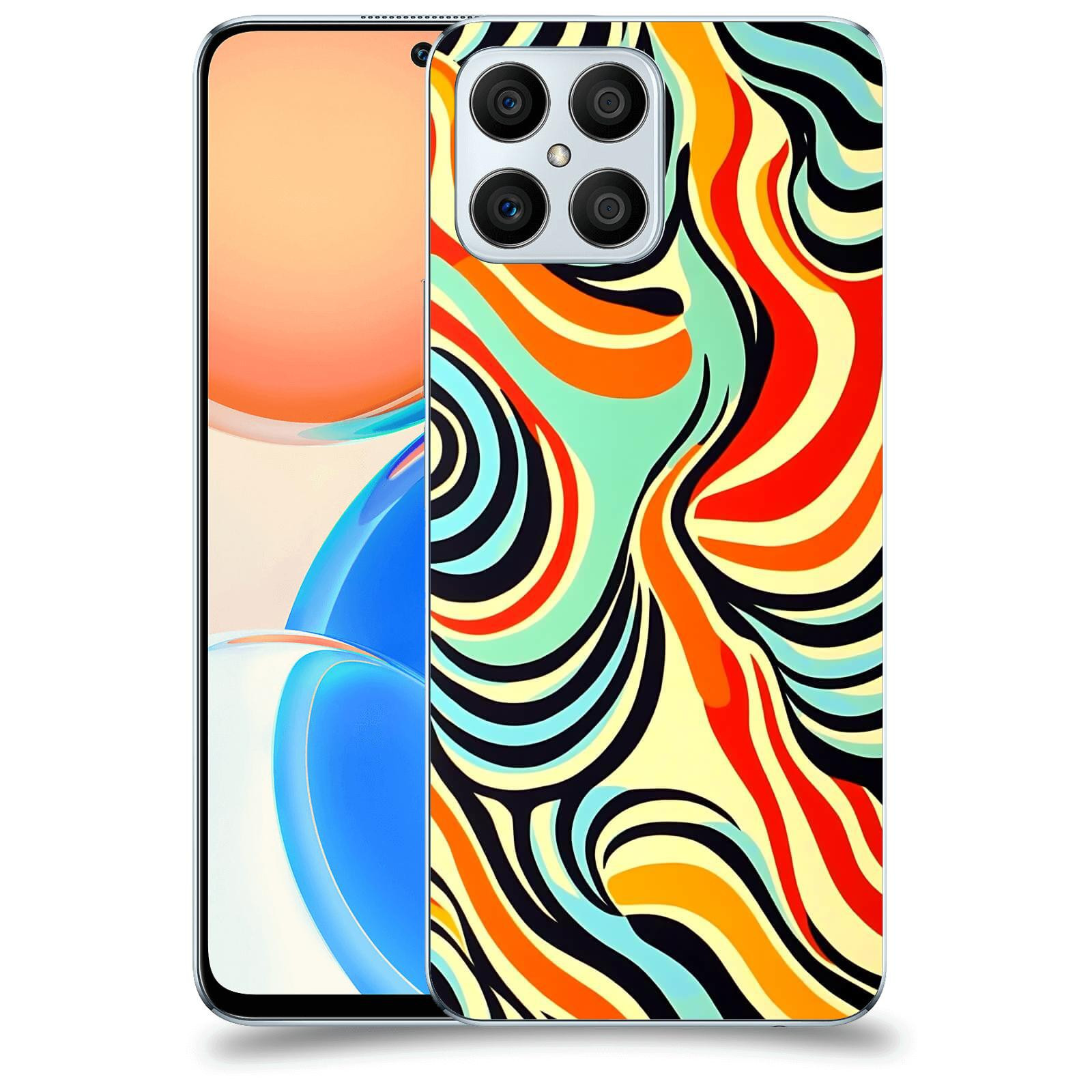 ACOVER Kryt na mobil Honor X8 5G - Dynamické proudy