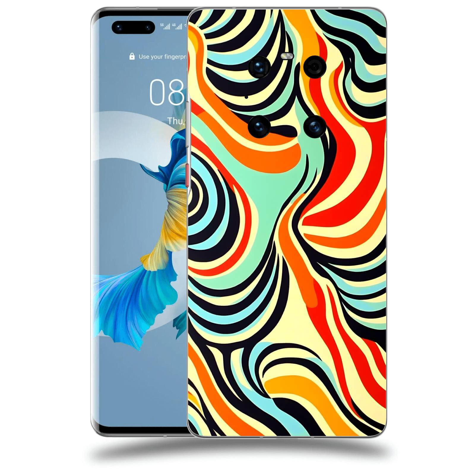 ACOVER Kryt na mobil Huawei Mate 40 Pro - Dynamické proudy