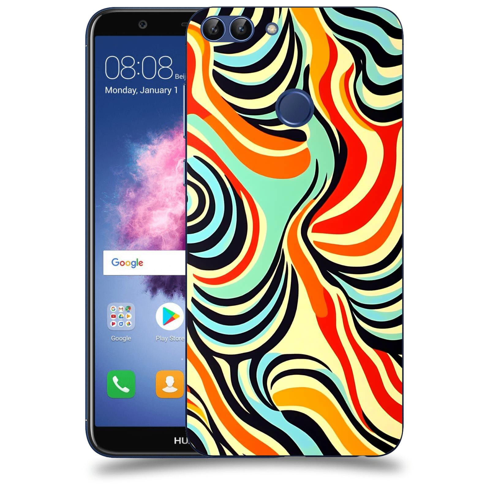 ACOVER Kryt na mobil Huawei P Smart - Dynamické proudy