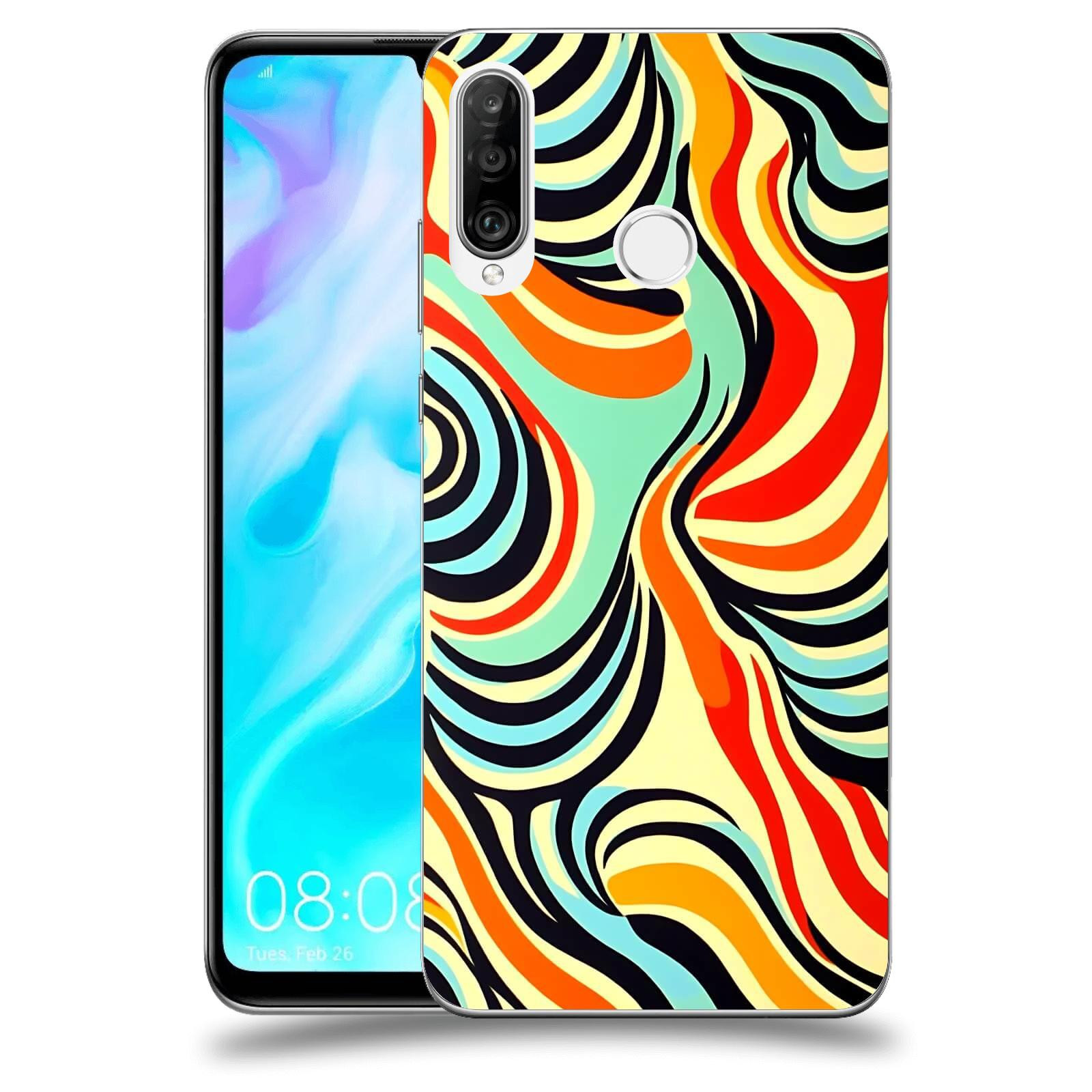 ACOVER Kryt na mobil Huawei P30 Lite - Dynamické proudy