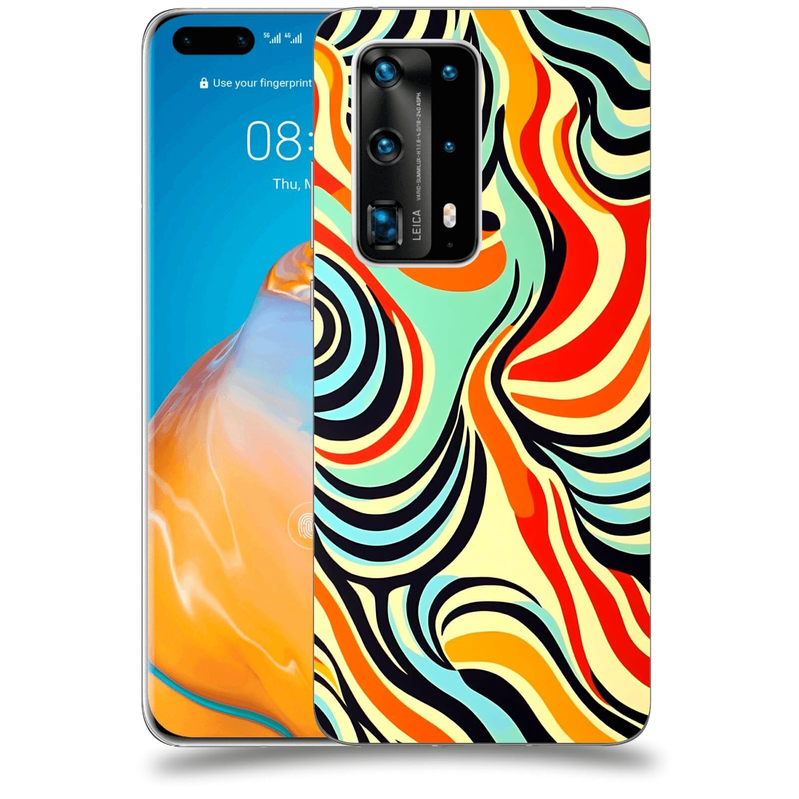 ACOVER Kryt na mobil Huawei P40 Pro - Dynamické proudy