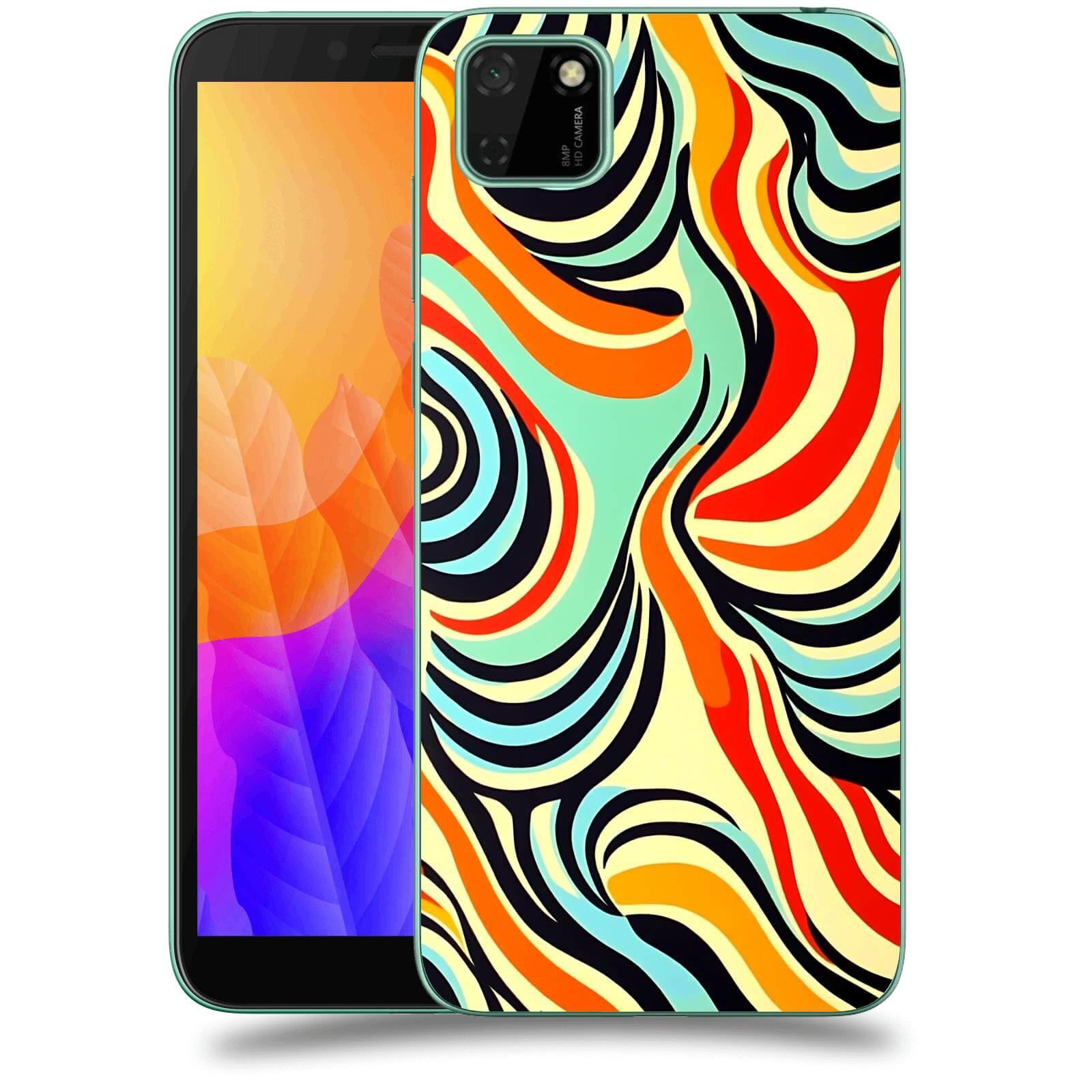 ACOVER Kryt na mobil Huawei Y5P - Dynamické proudy