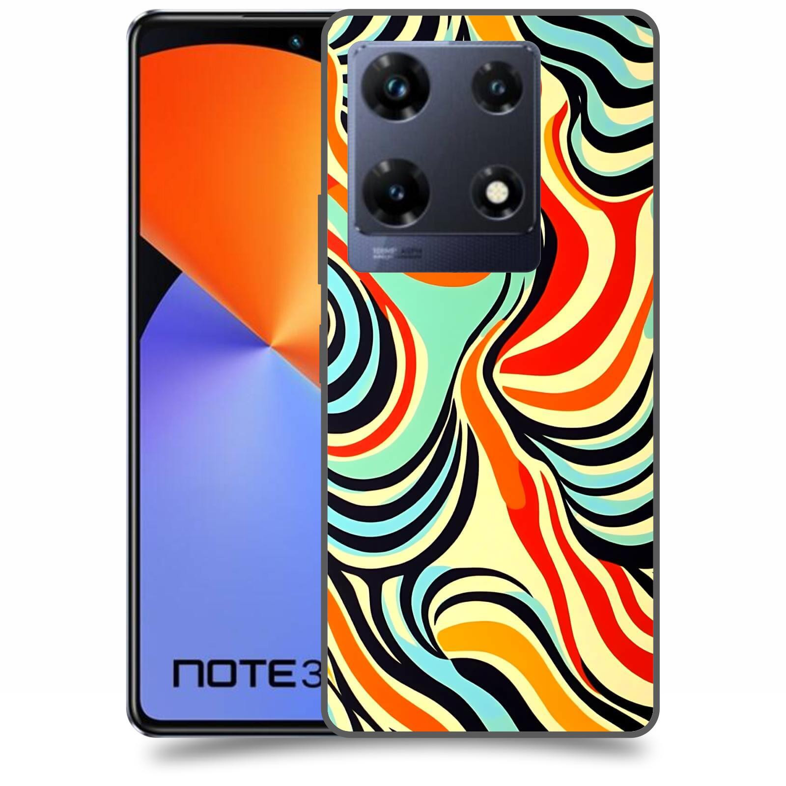 ACOVER Kryt na mobil Infinix Note 30 PRO - Dynamické proudy