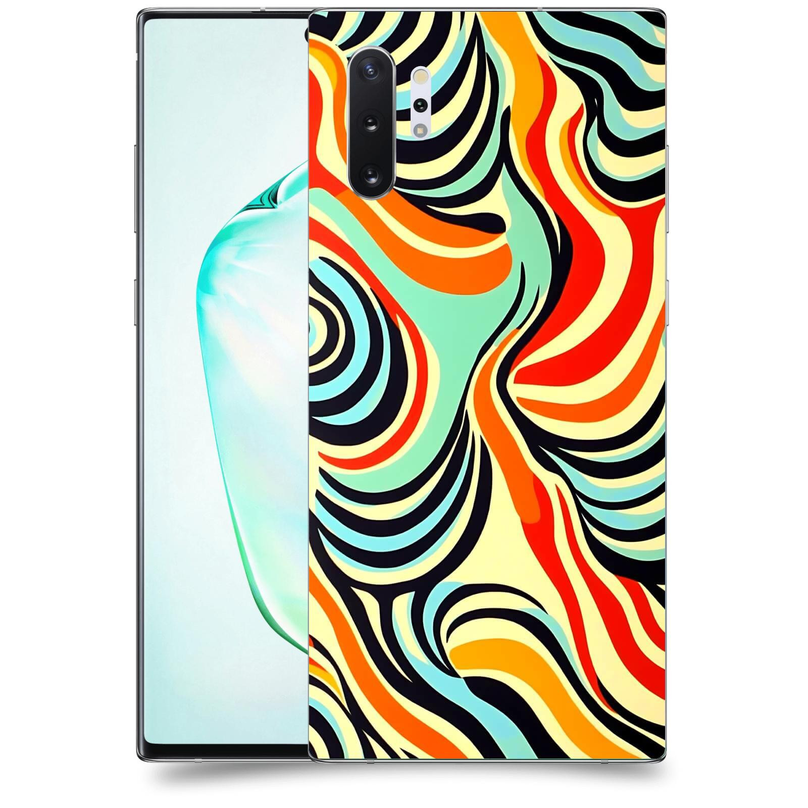 ACOVER Kryt na mobil Samsung Galaxy Note 10+ N975F - Dynamické proudy