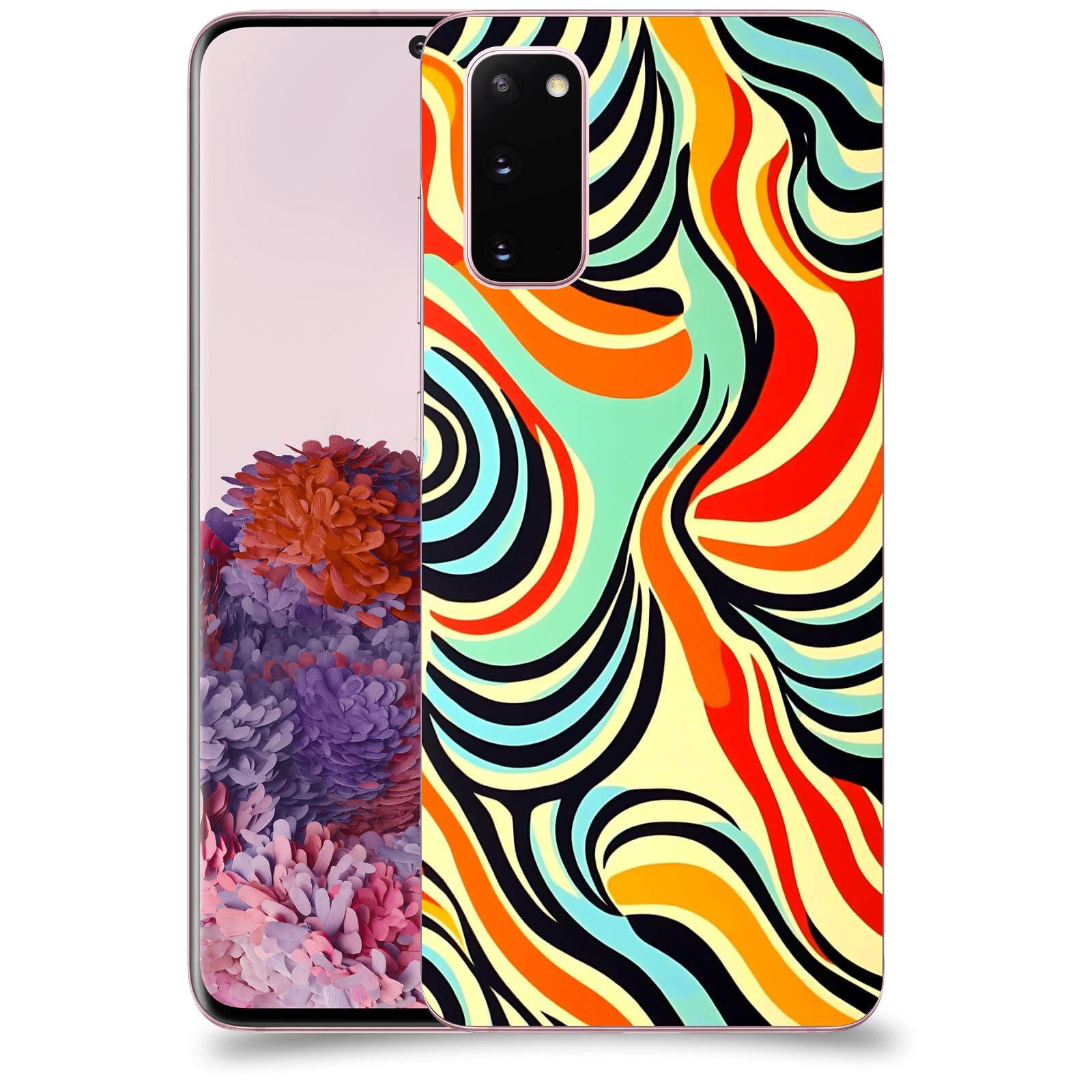 ACOVER Kryt na mobil Samsung Galaxy S20 G980F - Dynamické proudy