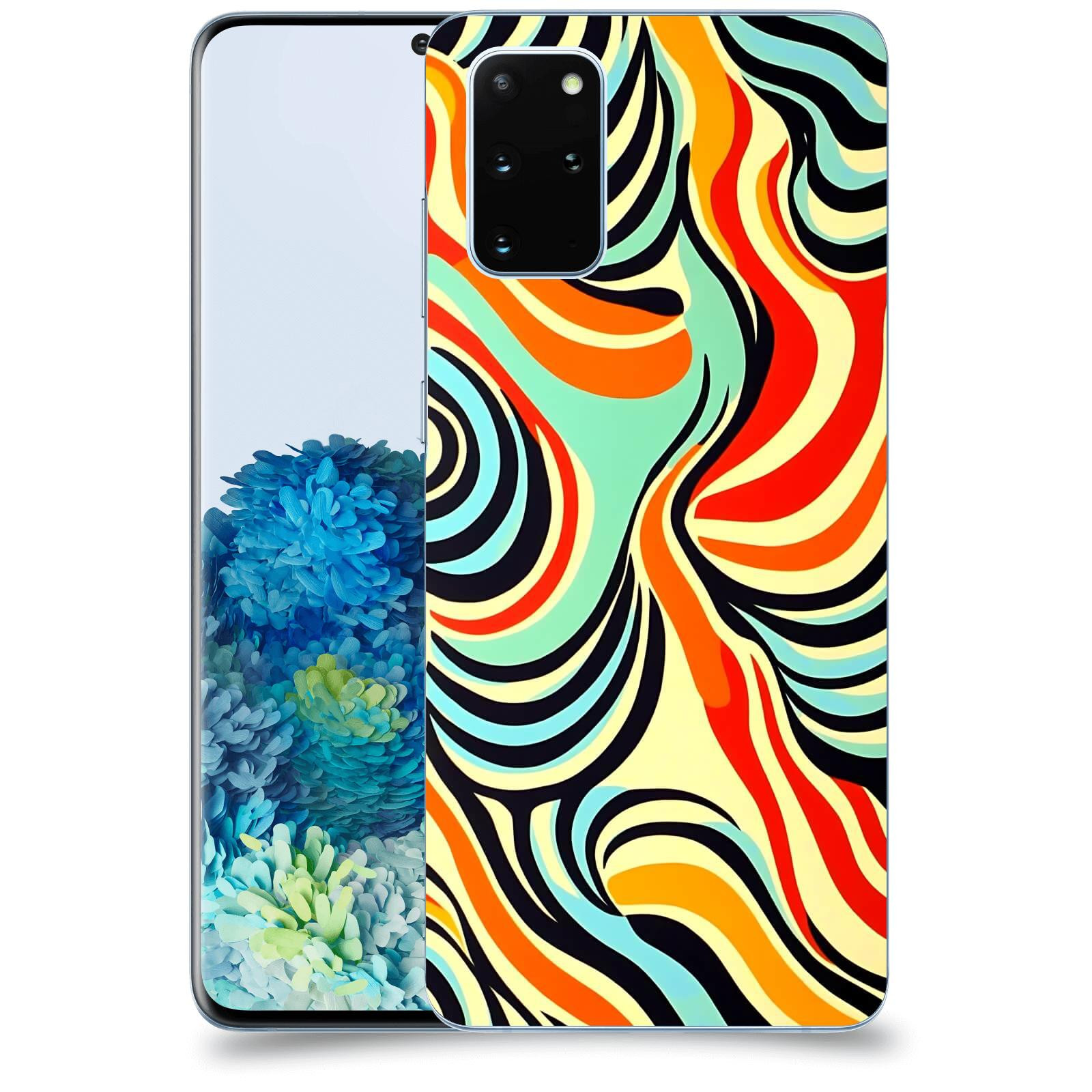 ACOVER Kryt na mobil Samsung Galaxy S20+ G985F - Dynamické proudy