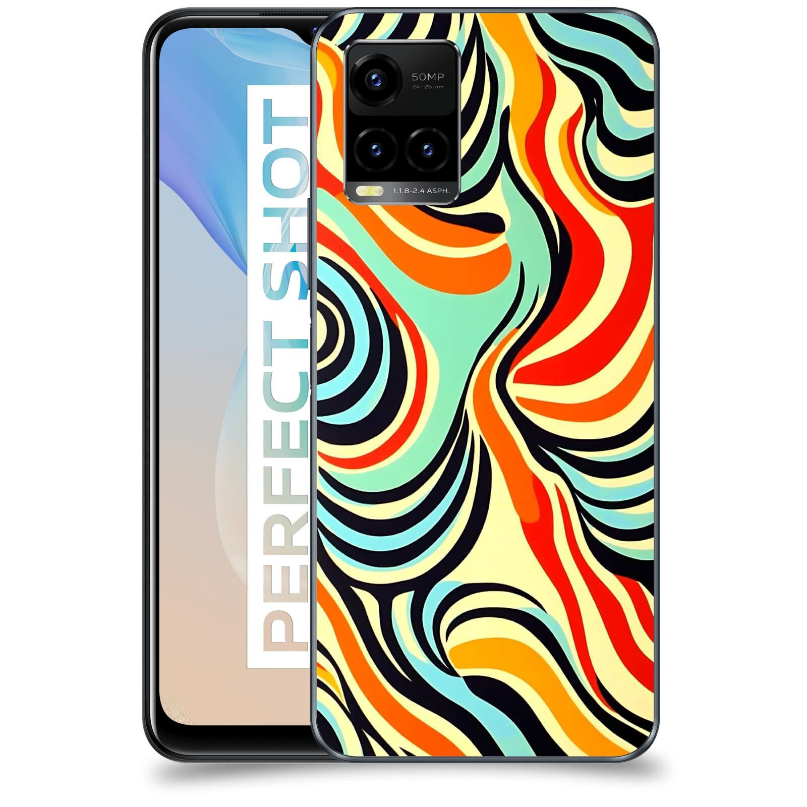 ACOVER Kryt na mobil Vivo Y33s - Dynamické proudy