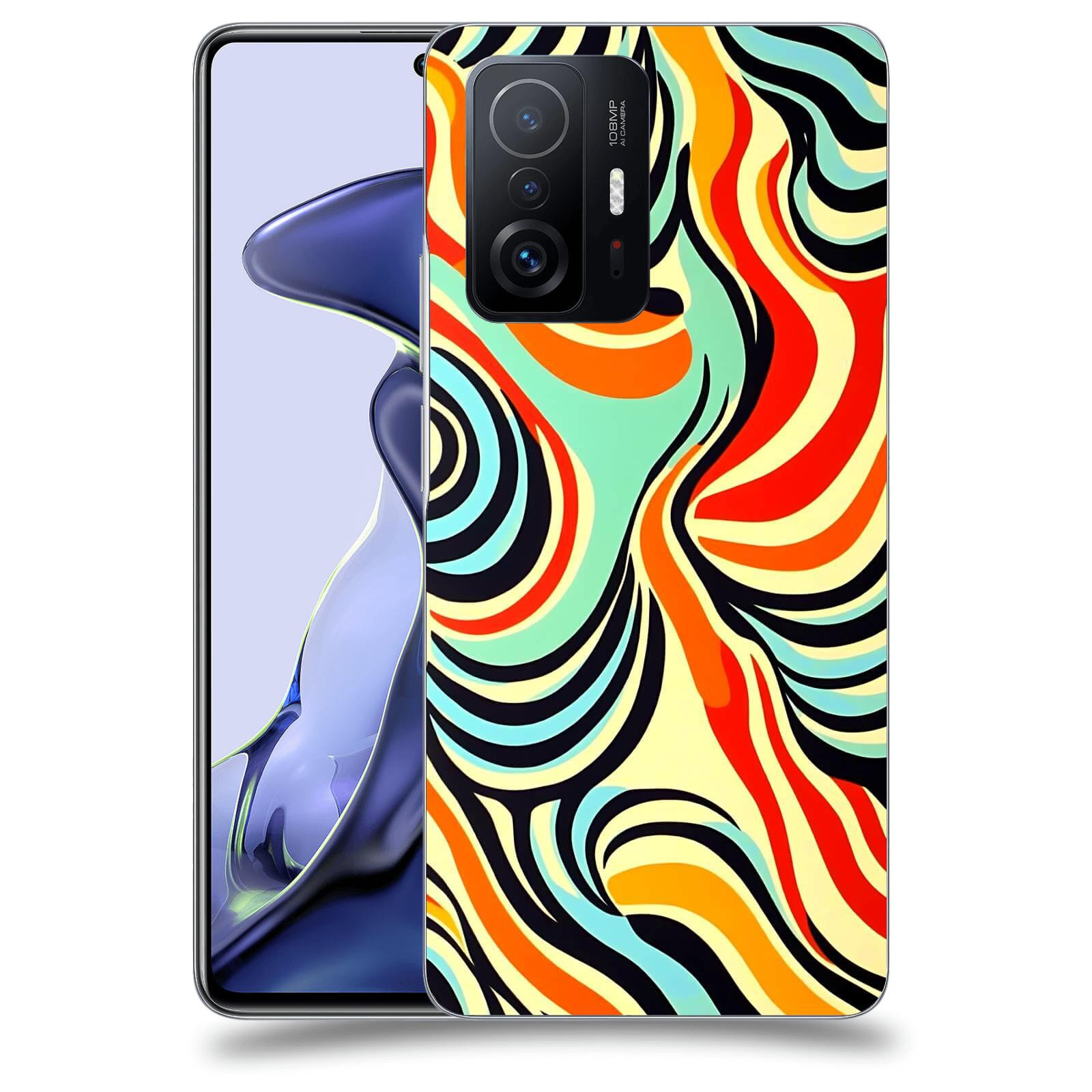 ACOVER Kryt na mobil Xiaomi 11T - Dynamické proudy