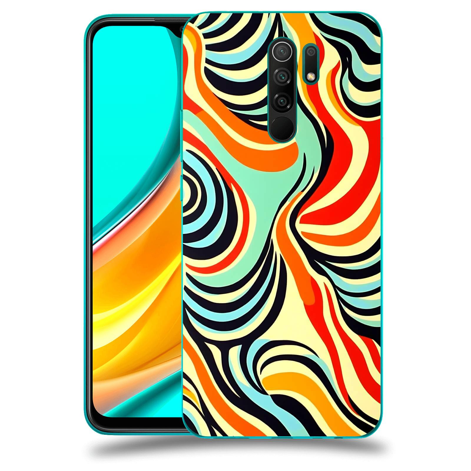 ACOVER Kryt na mobil Xiaomi Mi 9 - Dynamické proudy