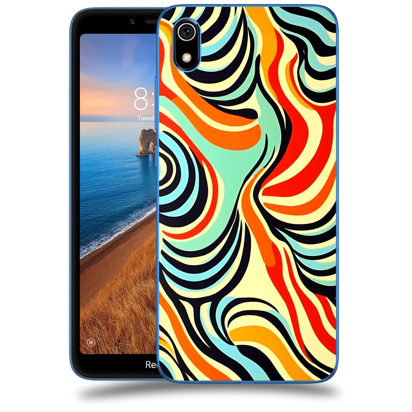 ACOVER Kryt na mobil Xiaomi Redmi 7A - Dynamické proudy