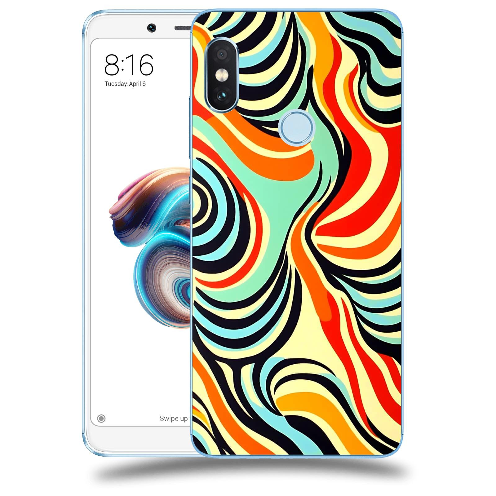 ACOVER Kryt na mobil Xiaomi Redmi Note 5 Global - Dynamické proudy