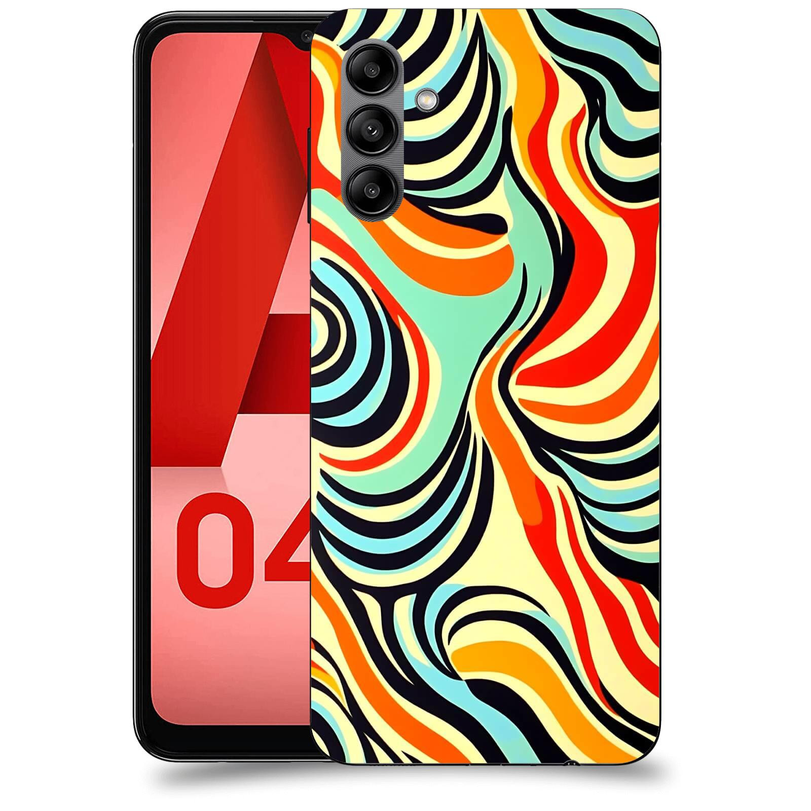 ACOVER Kryt na mobil Samsung Galaxy A04s - Dynamické proudy