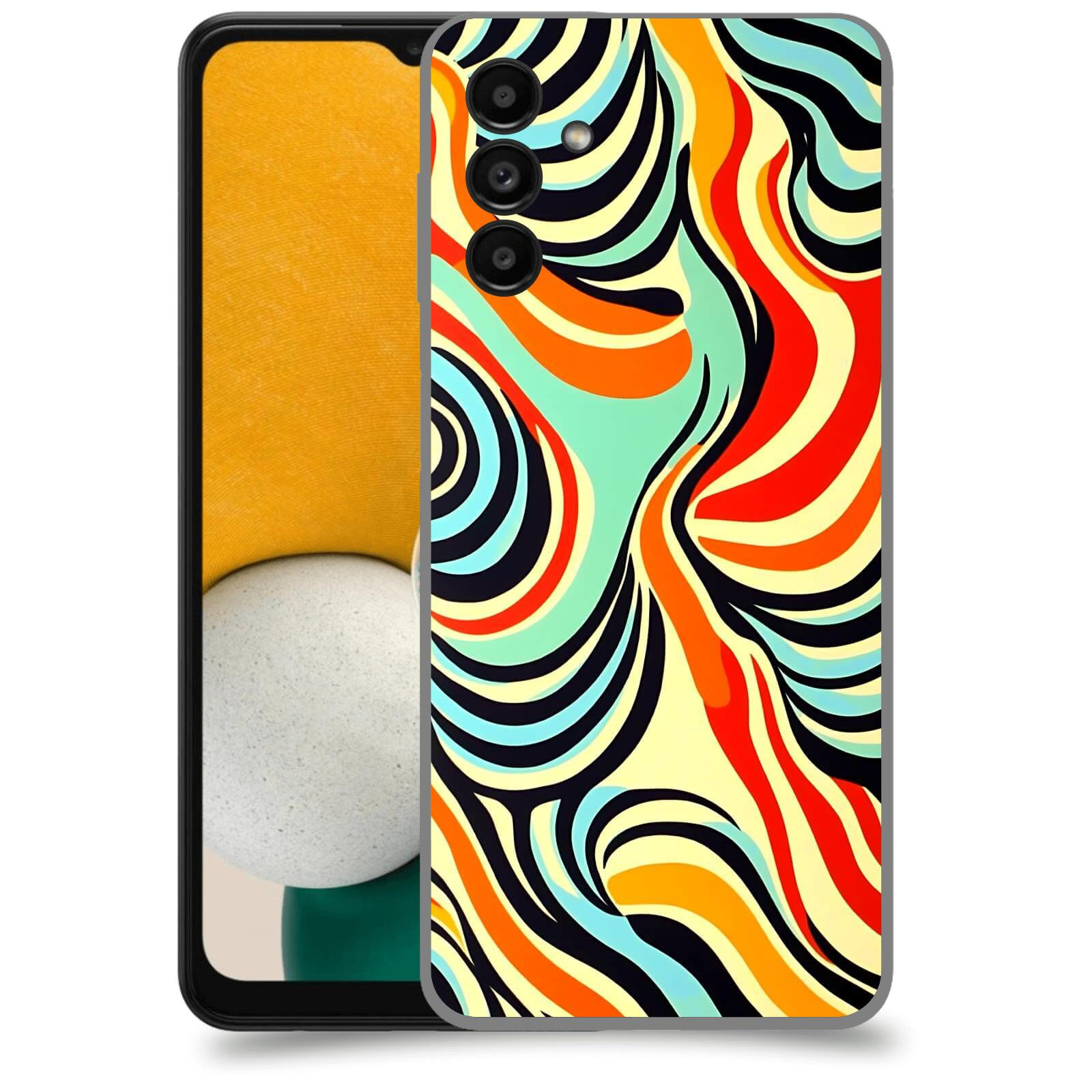 ACOVER Kryt na mobil Samsung Galaxy A13 5G A136B - Dynamické proudy