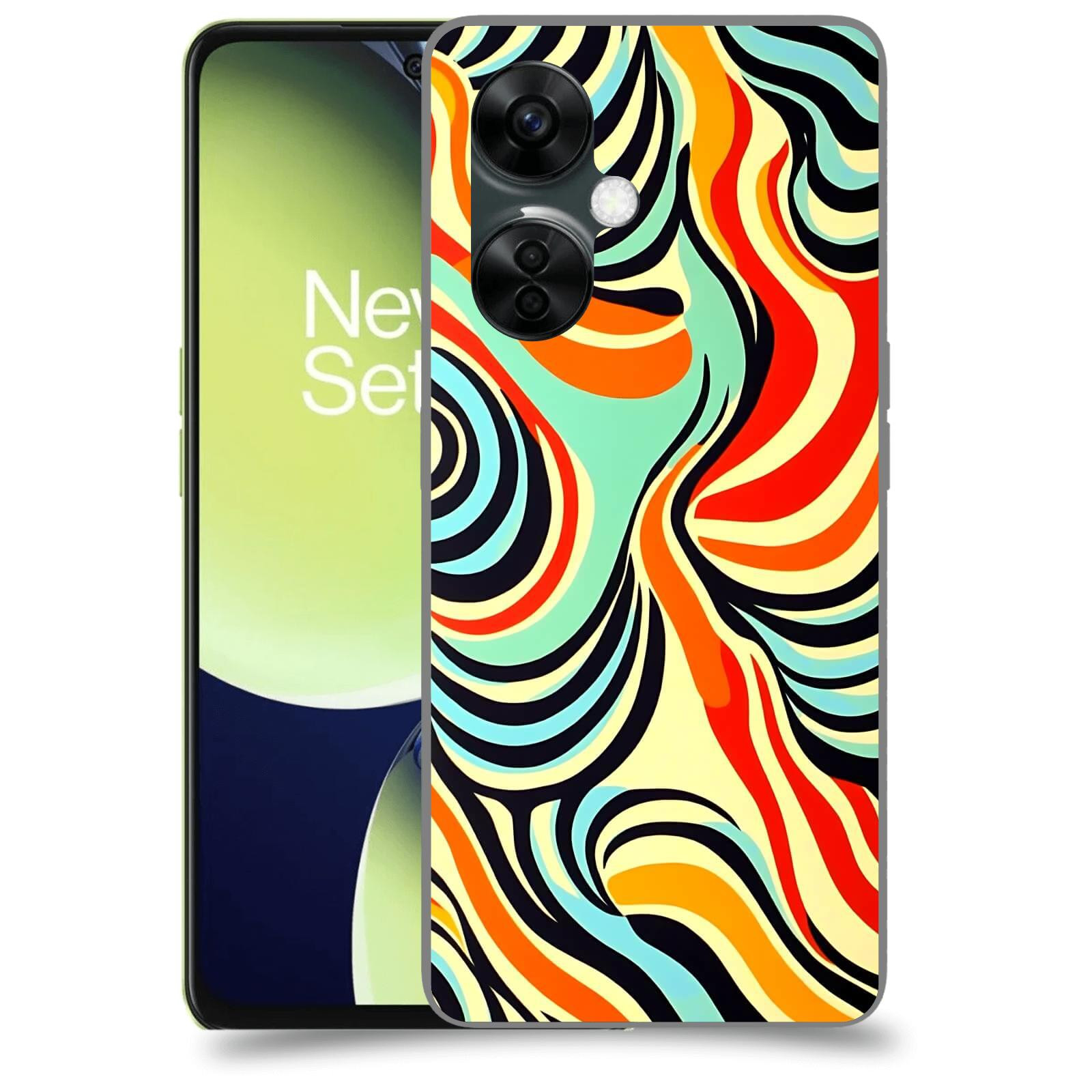 ACOVER Kryt na mobil OnePlus Nord CE 3 Lite 5G - Dynamické proudy