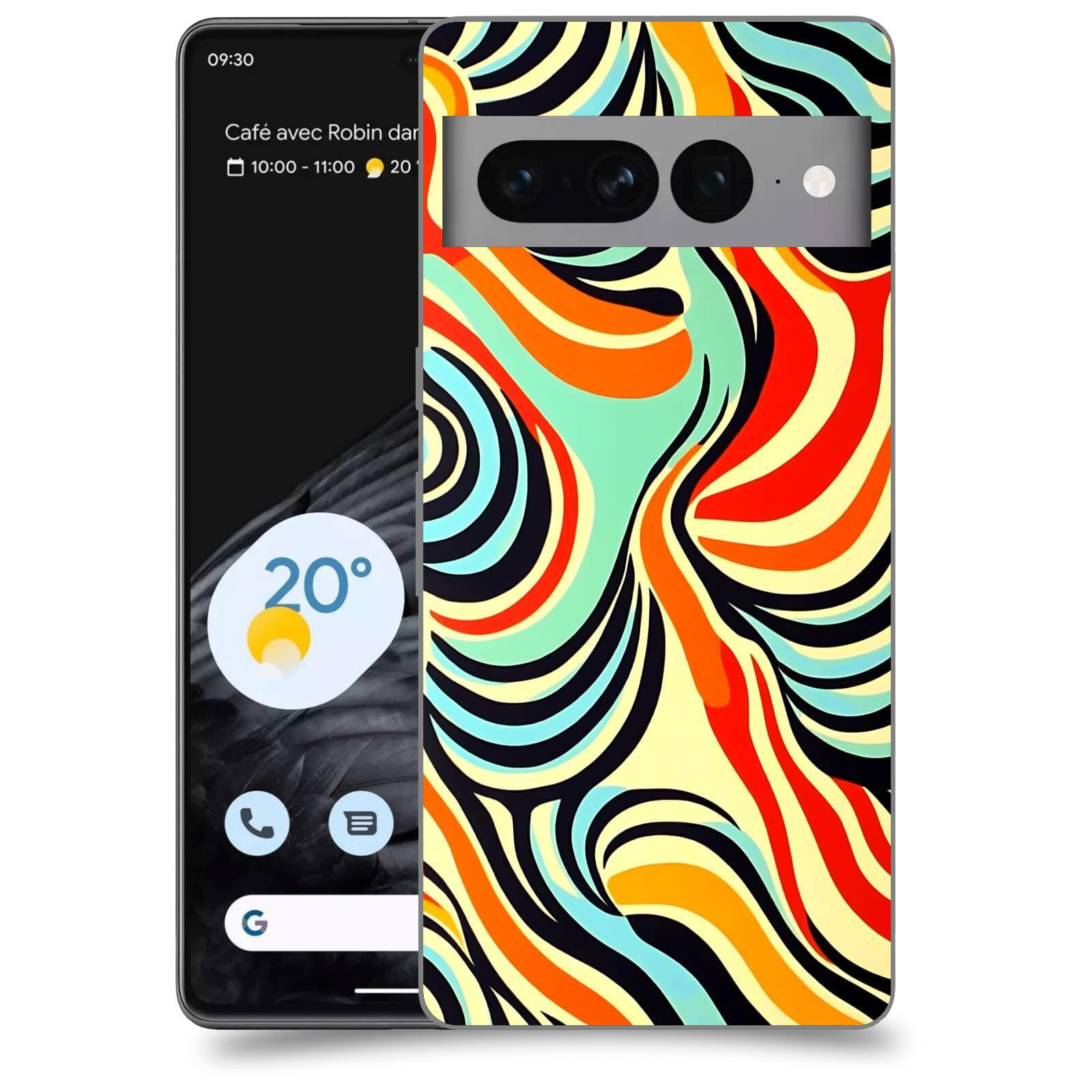 ACOVER Kryt na mobil Google pixel 7 pro - Dynamické proudy