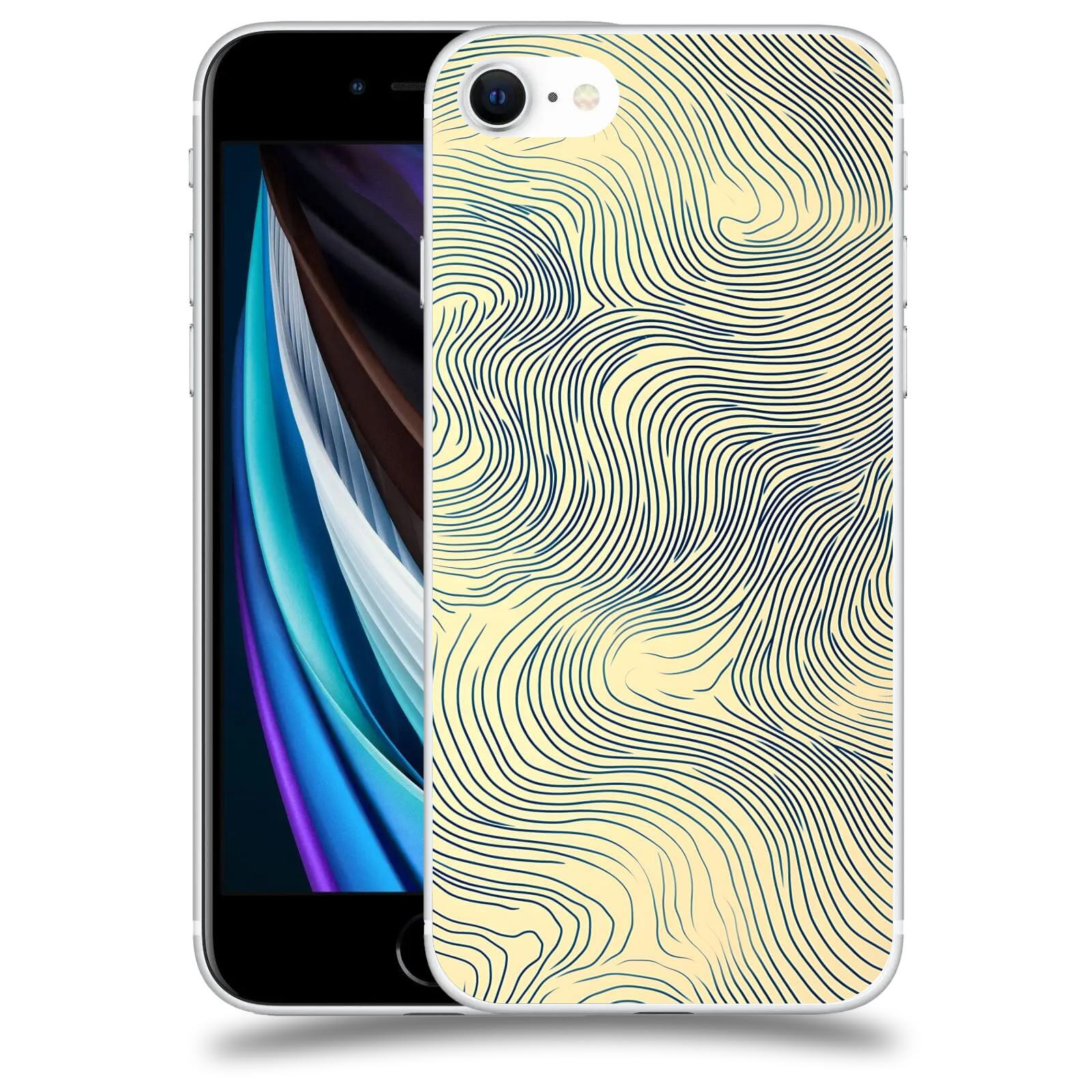 ACOVER Kryt na mobil Apple iPhone SE 2020 - Dynamická textura