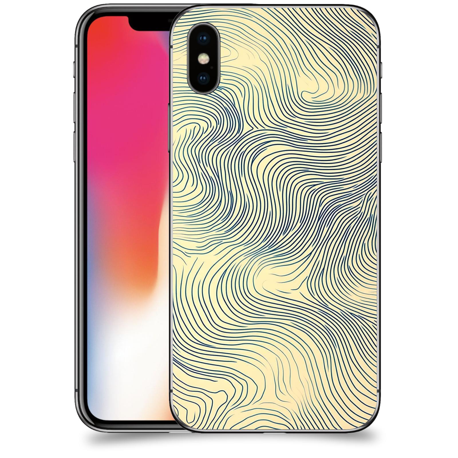 ACOVER Kryt na mobil Apple iPhone X/XS - Dynamická textura