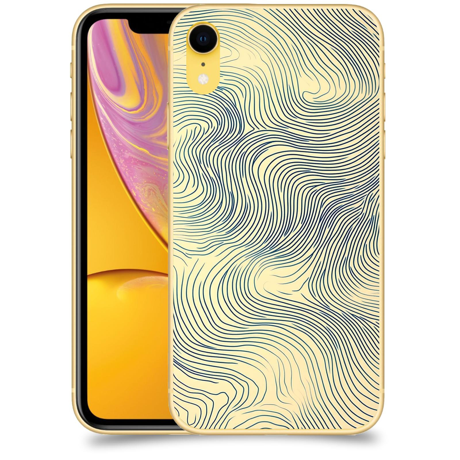 ACOVER Kryt na mobil Apple iPhone XR - Dynamická textura