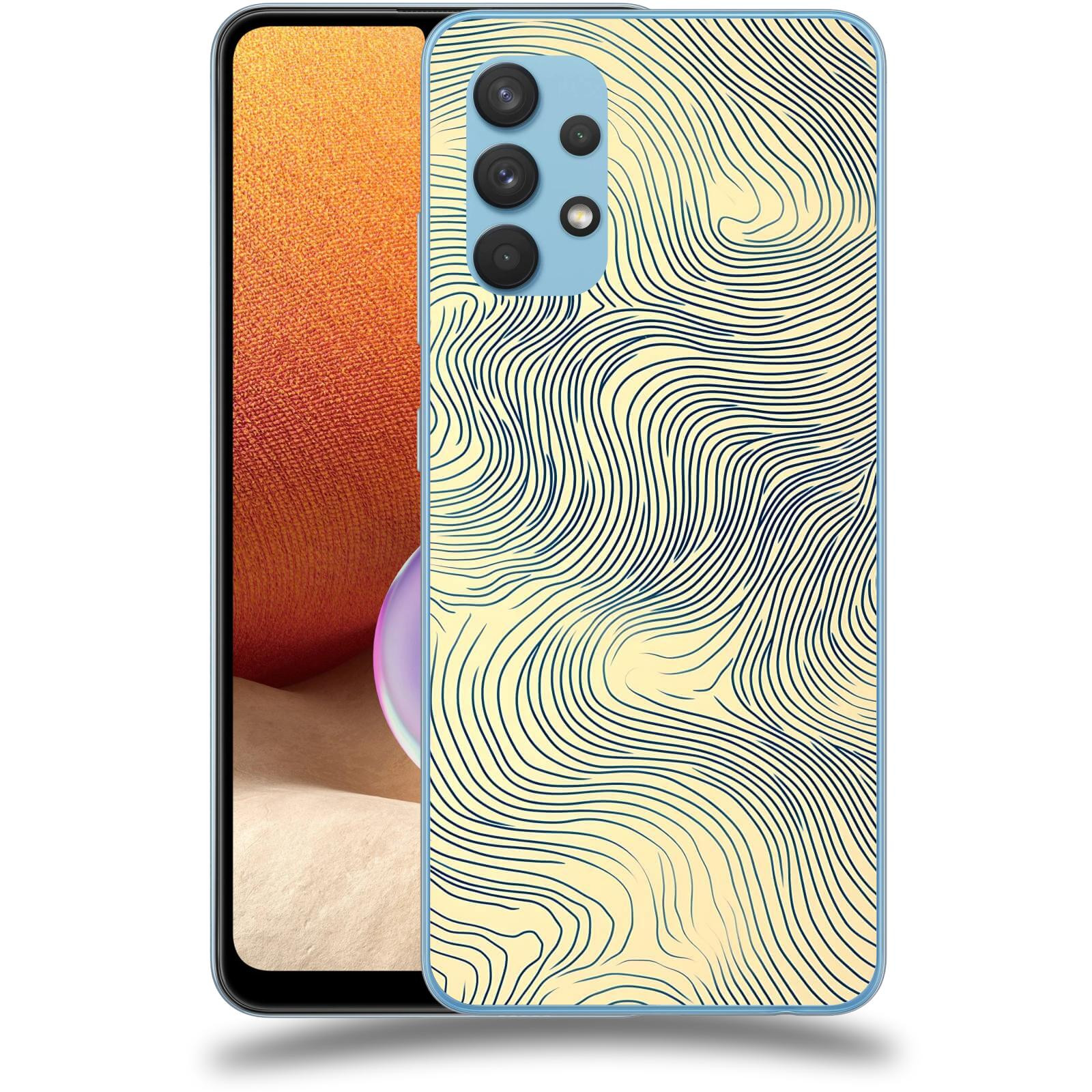 ACOVER Kryt na mobil Samsung Galaxy A32 4G SM-A325F - Dynamická textura