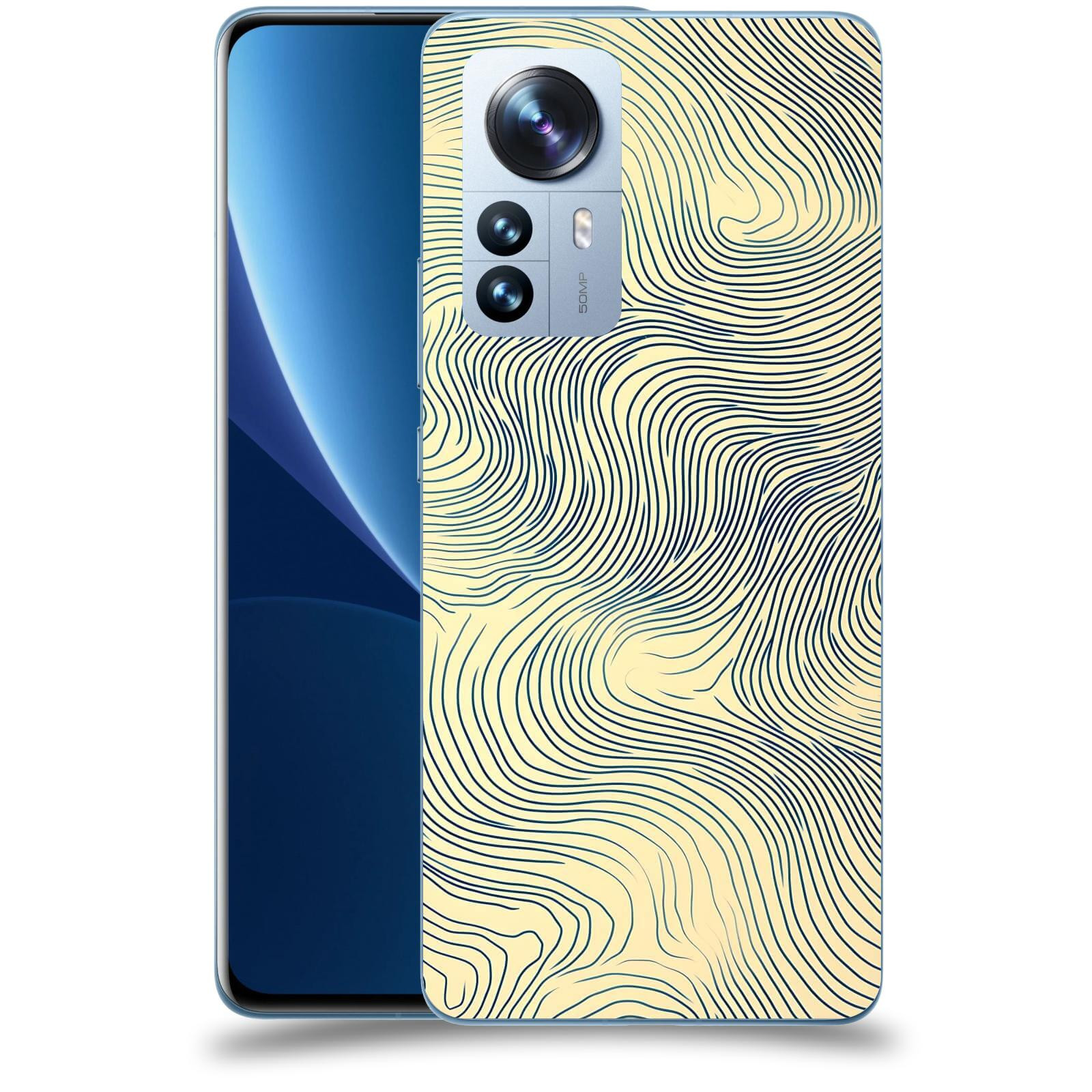 ACOVER Kryt na mobil Xiaomi 12 Pro - Dynamická textura