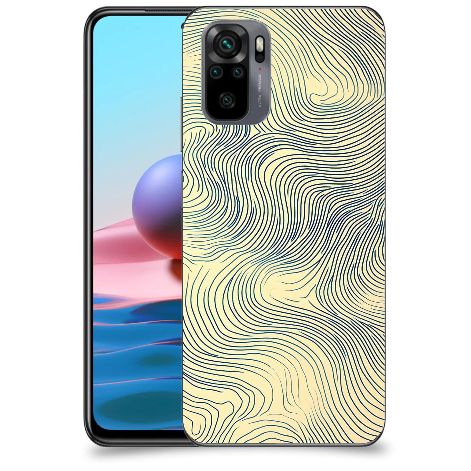 ACOVER Kryt na mobil Xiaomi Redmi Note 10 - Dynamická textura