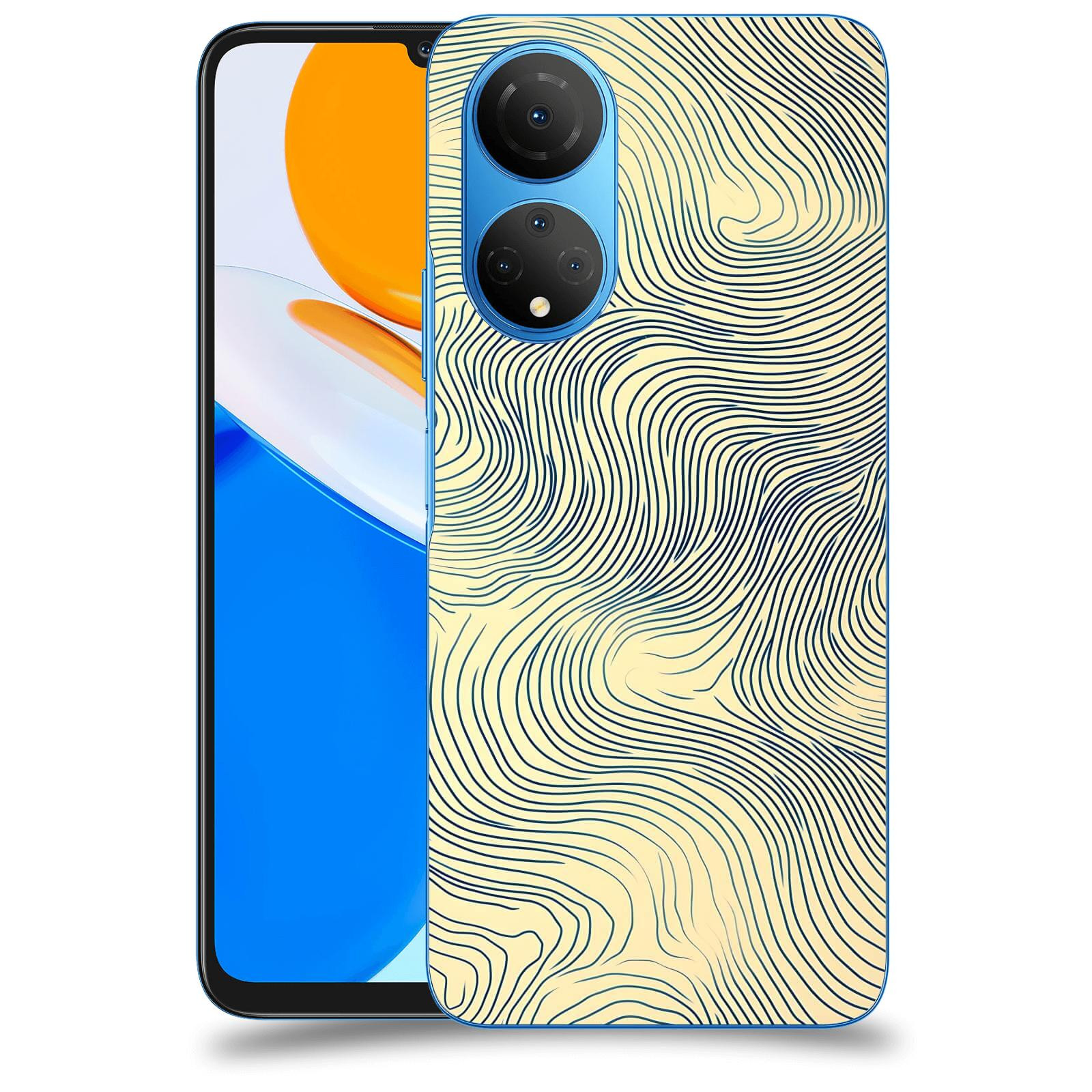 ACOVER Kryt na mobil Honor X7 - Dynamická textura