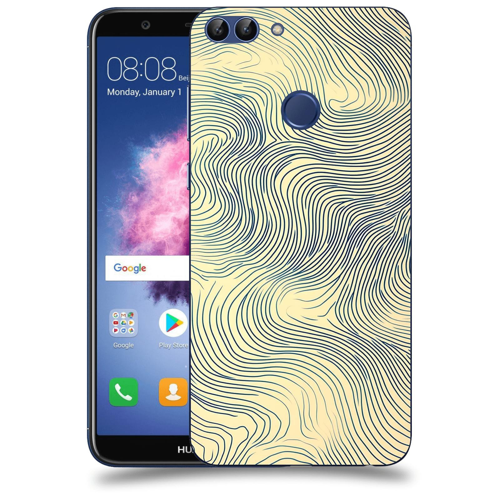 ACOVER Kryt na mobil Huawei P Smart - Dynamická textura