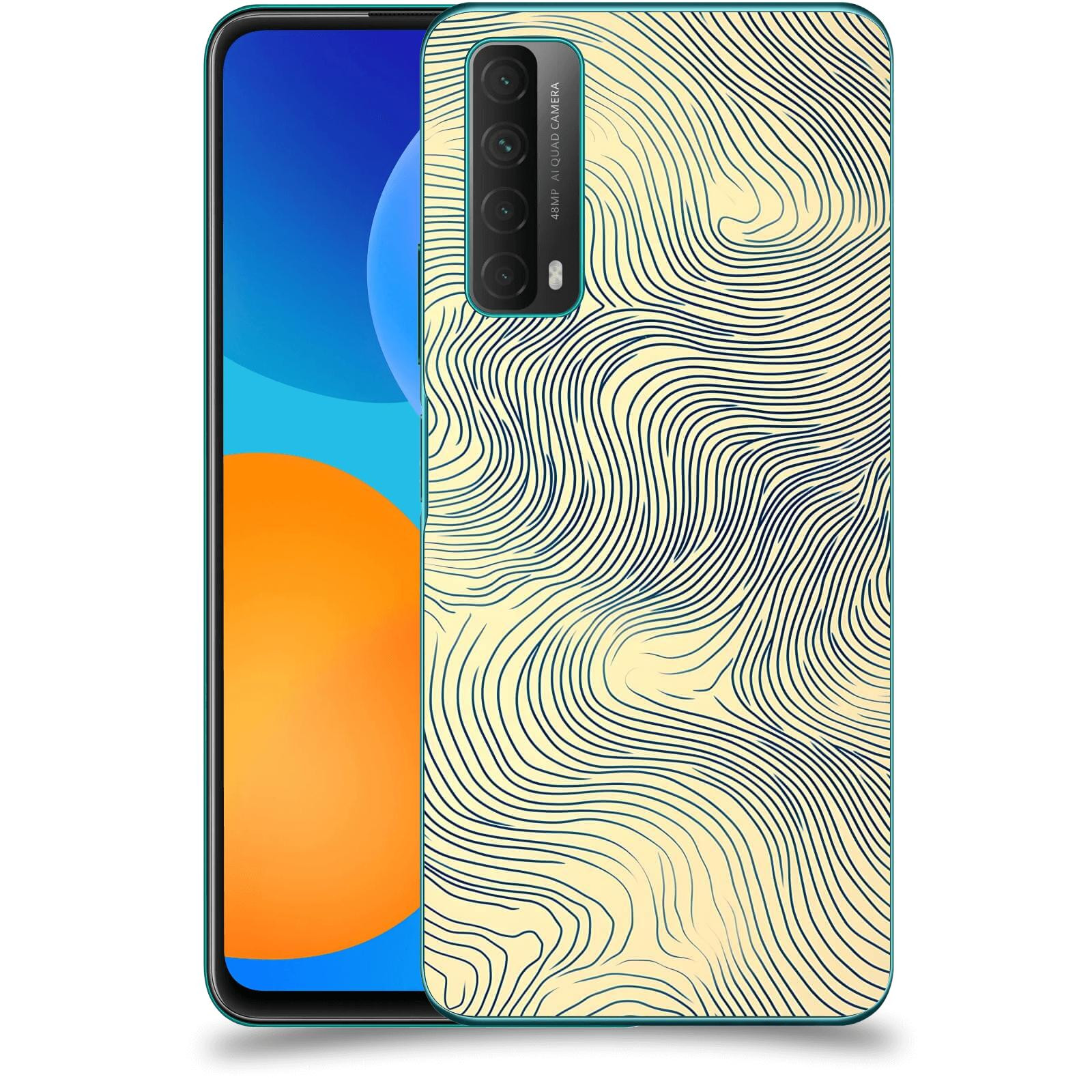 ACOVER Kryt na mobil Huawei P Smart 2021 - Dynamická textura