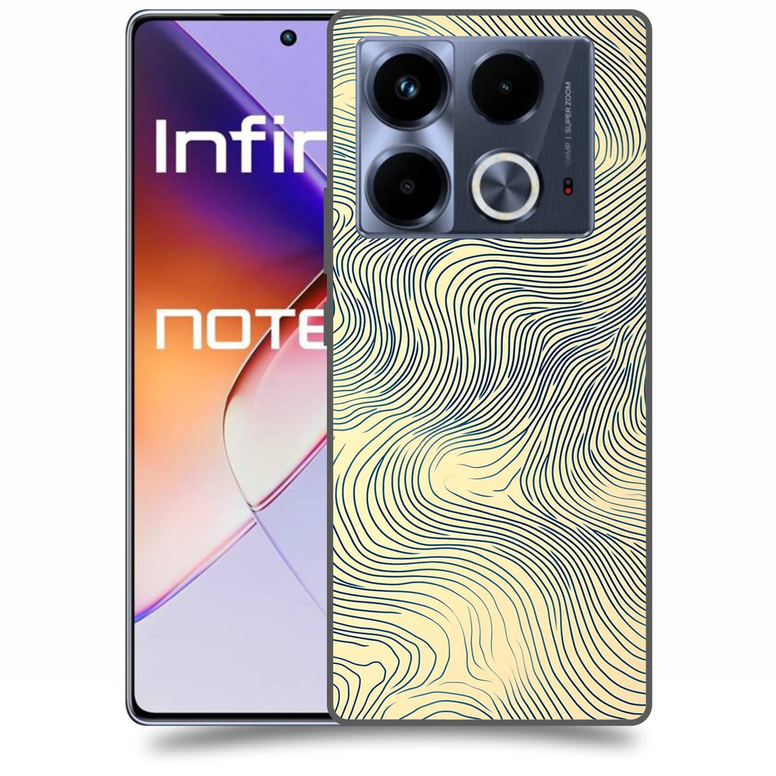 ACOVER Kryt na mobil Infinix Note 40 - Dynamická textura