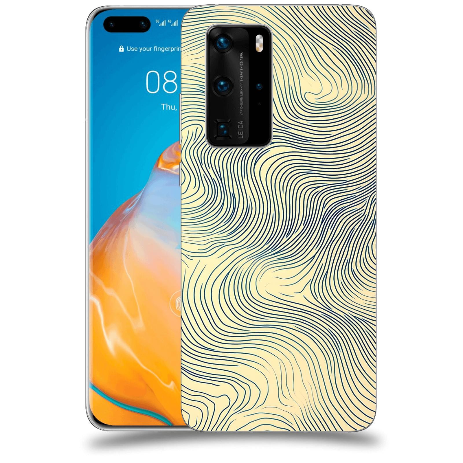 ACOVER Kryt na mobil Huawei P40 - Dynamická textura