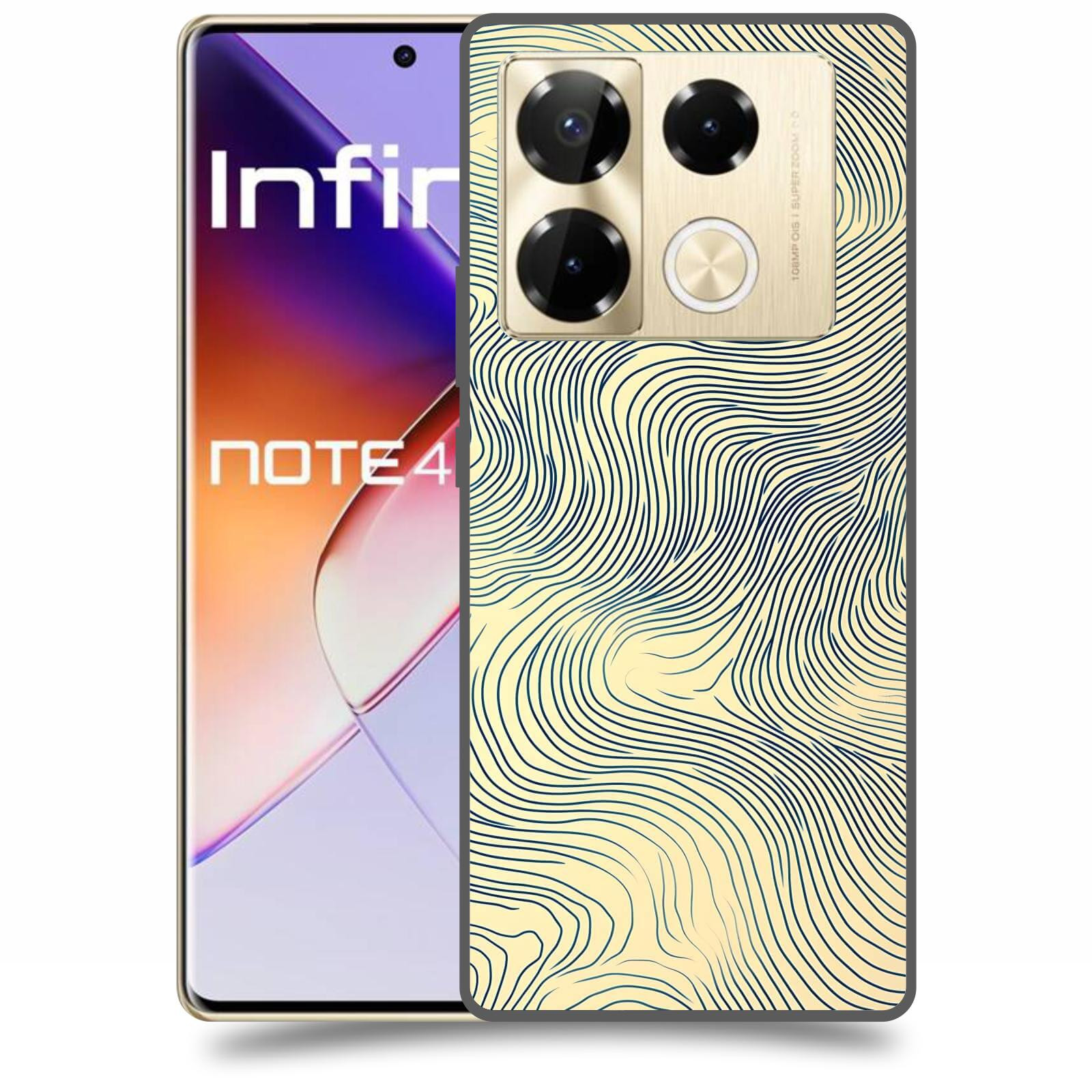 ACOVER Kryt na mobil Infinix Note 40 PRO - Dynamická textura
