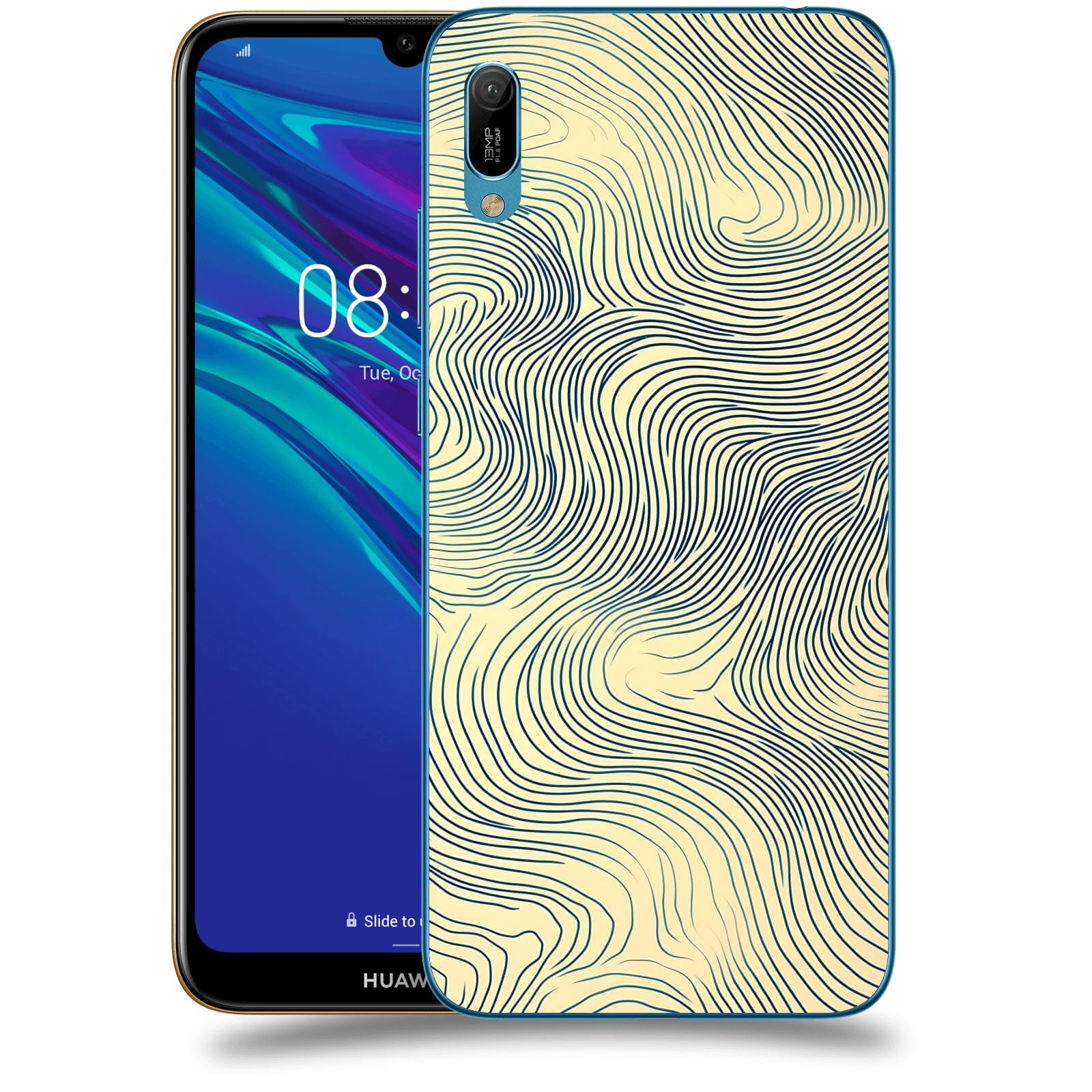 ACOVER Kryt na mobil Huawei Y6 2019 - Dynamická textura