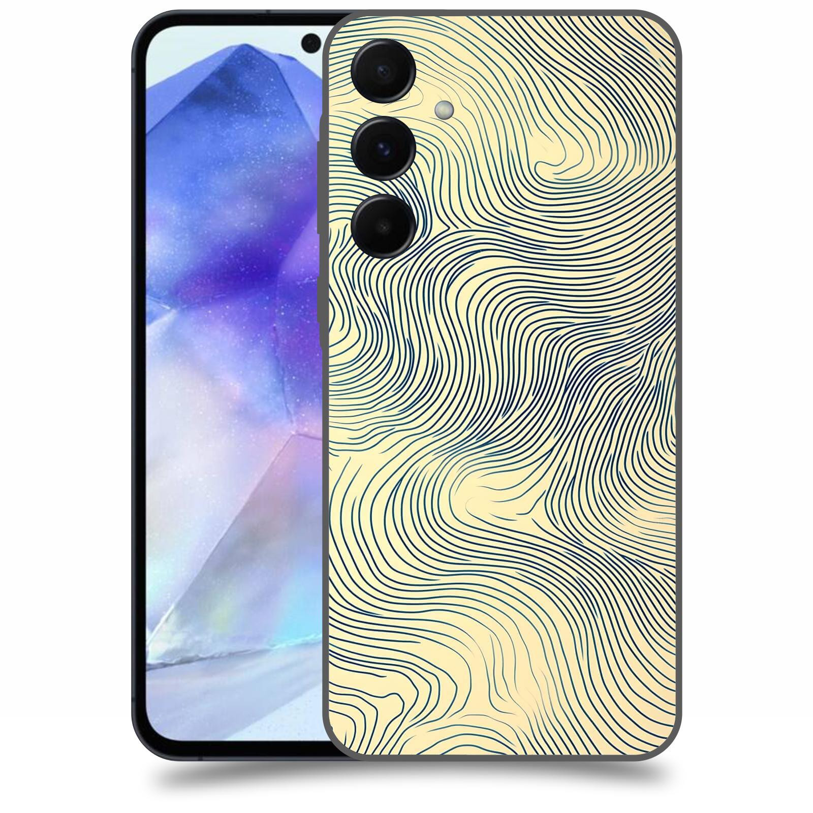 ACOVER Kryt na mobil Samsung Galaxy A55 5G - Dynamická textura
