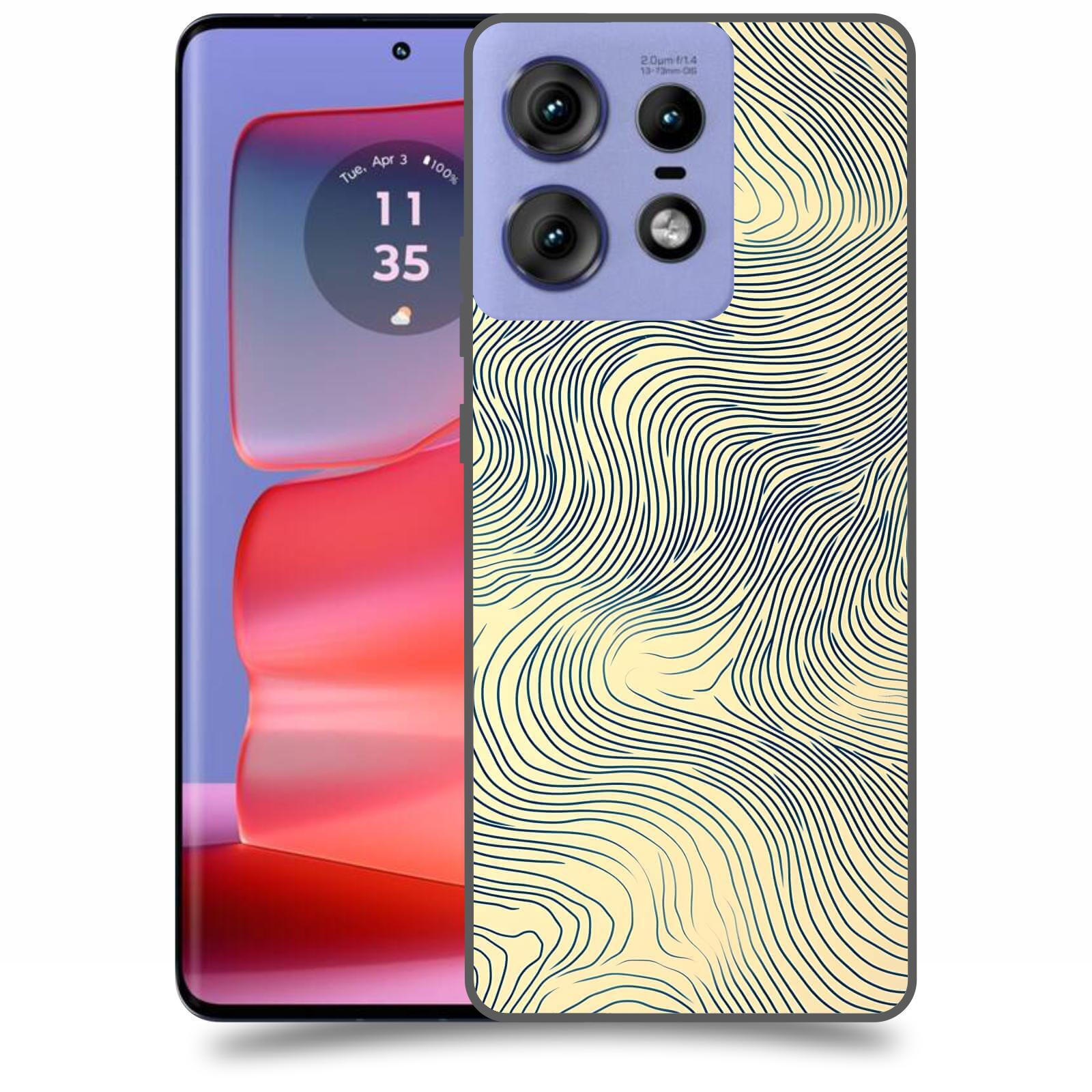 ACOVER Kryt na mobil Motorola Edge 50 Pro - Dynamická textura