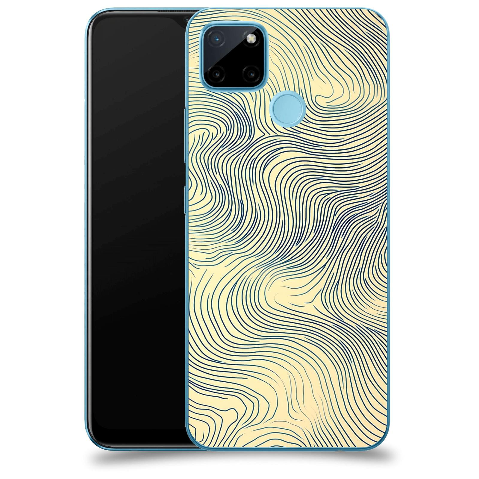 ACOVER Kryt na mobil Realme C21Y - Dynamická textura
