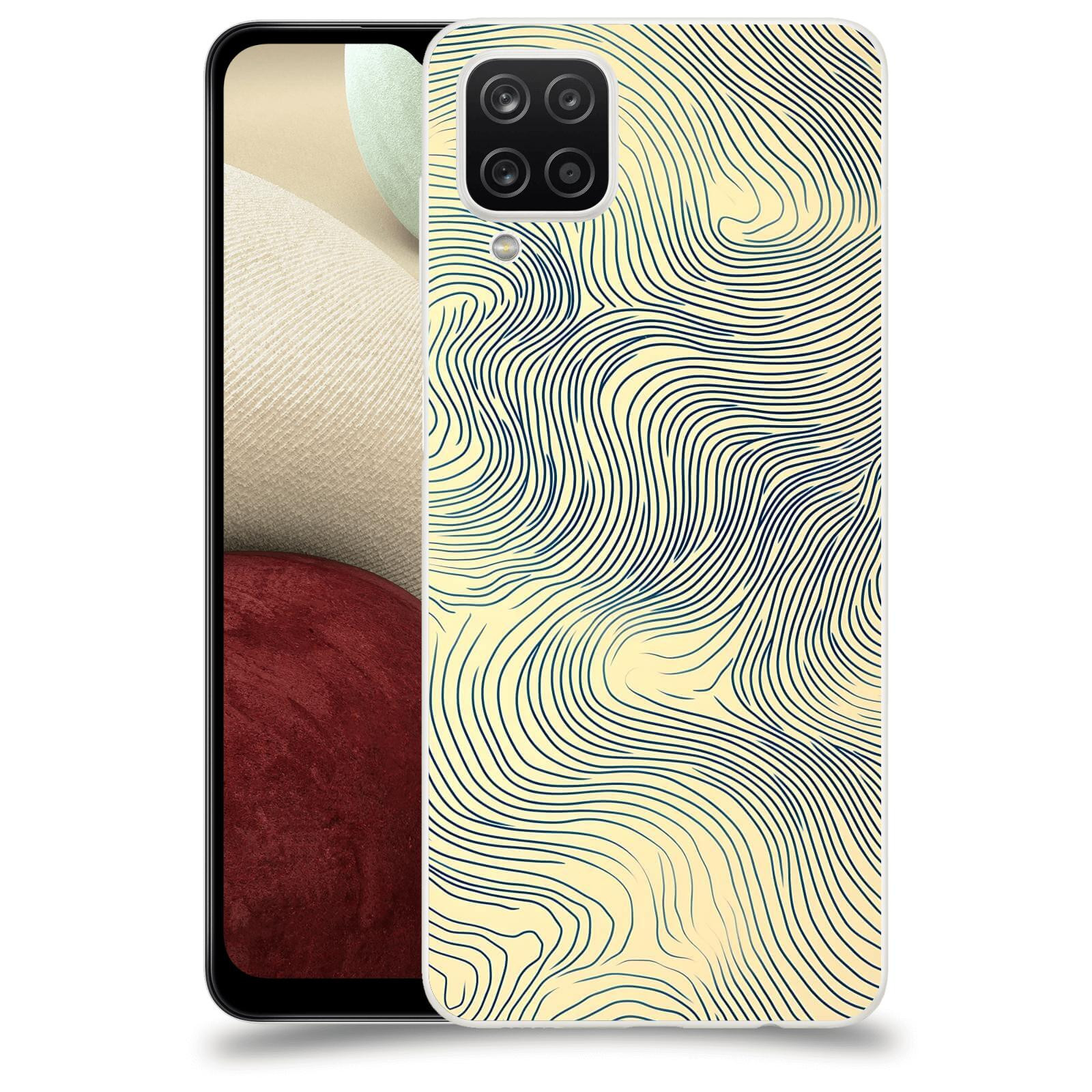 ACOVER Kryt na mobil Samsung Galaxy A12 A125F - Dynamická textura