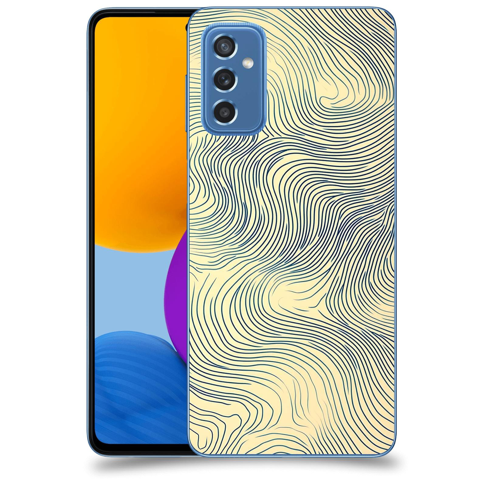 ACOVER Kryt na mobil Samsung Galaxy M52 5G - Dynamická textura