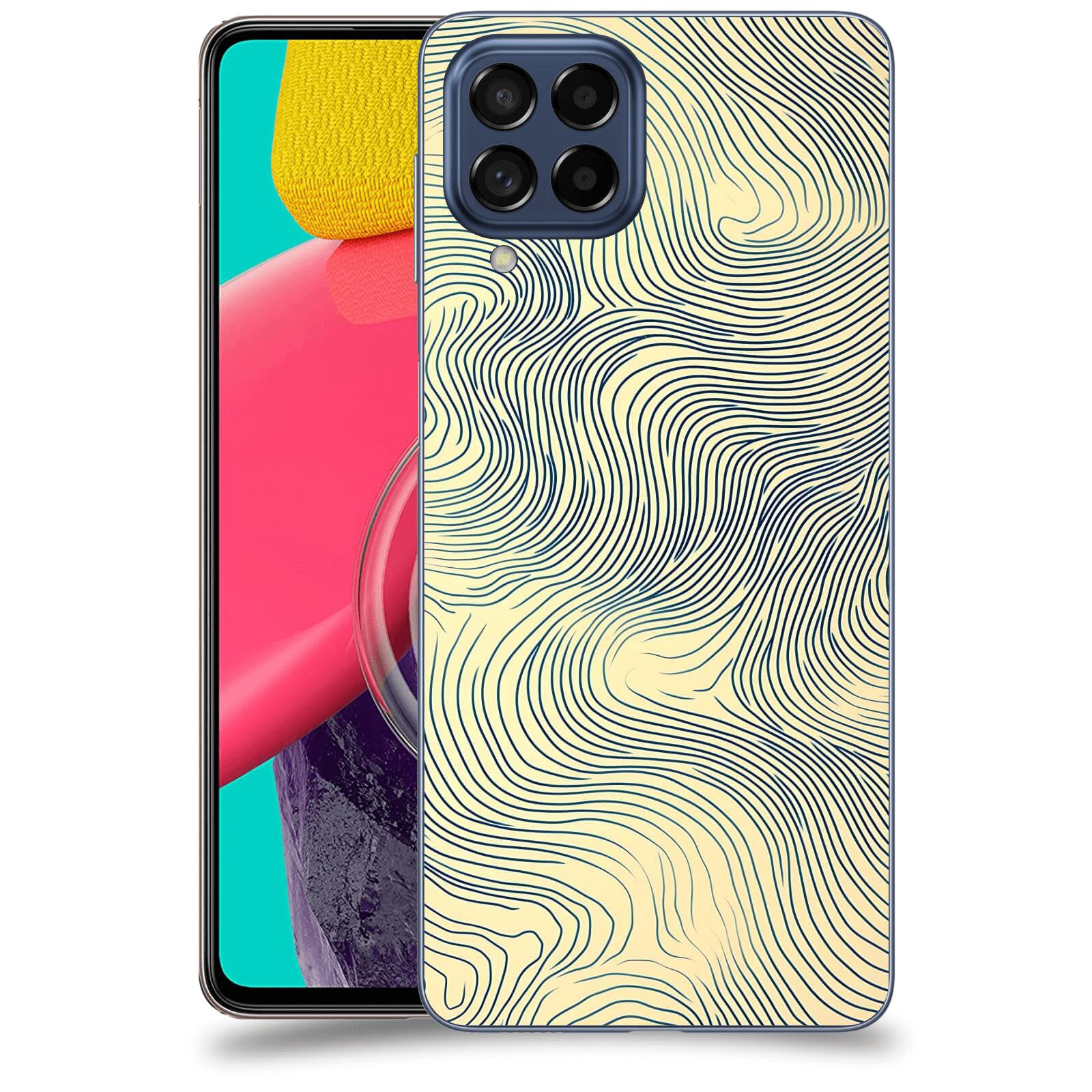 ACOVER Kryt na mobil Samsung Galaxy M53 5G - Dynamická textura