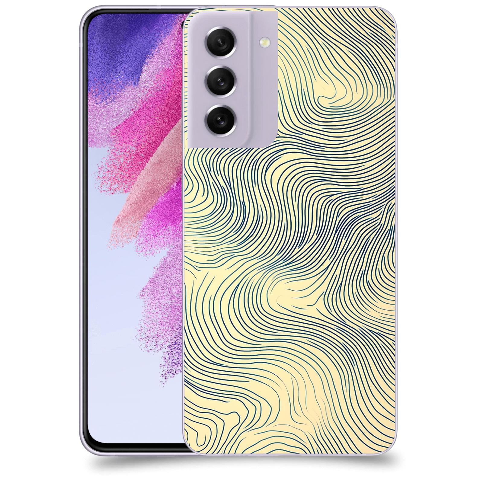 ACOVER Kryt na mobil Samsung Galaxy S21 FE 5G - Dynamická textura