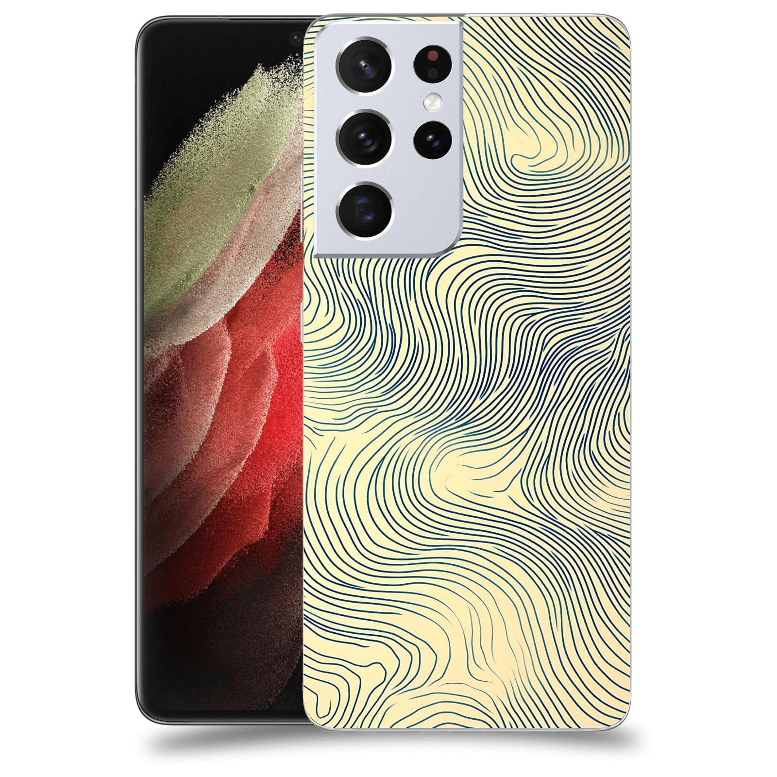 ACOVER Kryt na mobil Samsung Galaxy S21 Ultra 5G G998B - Dynamická textura
