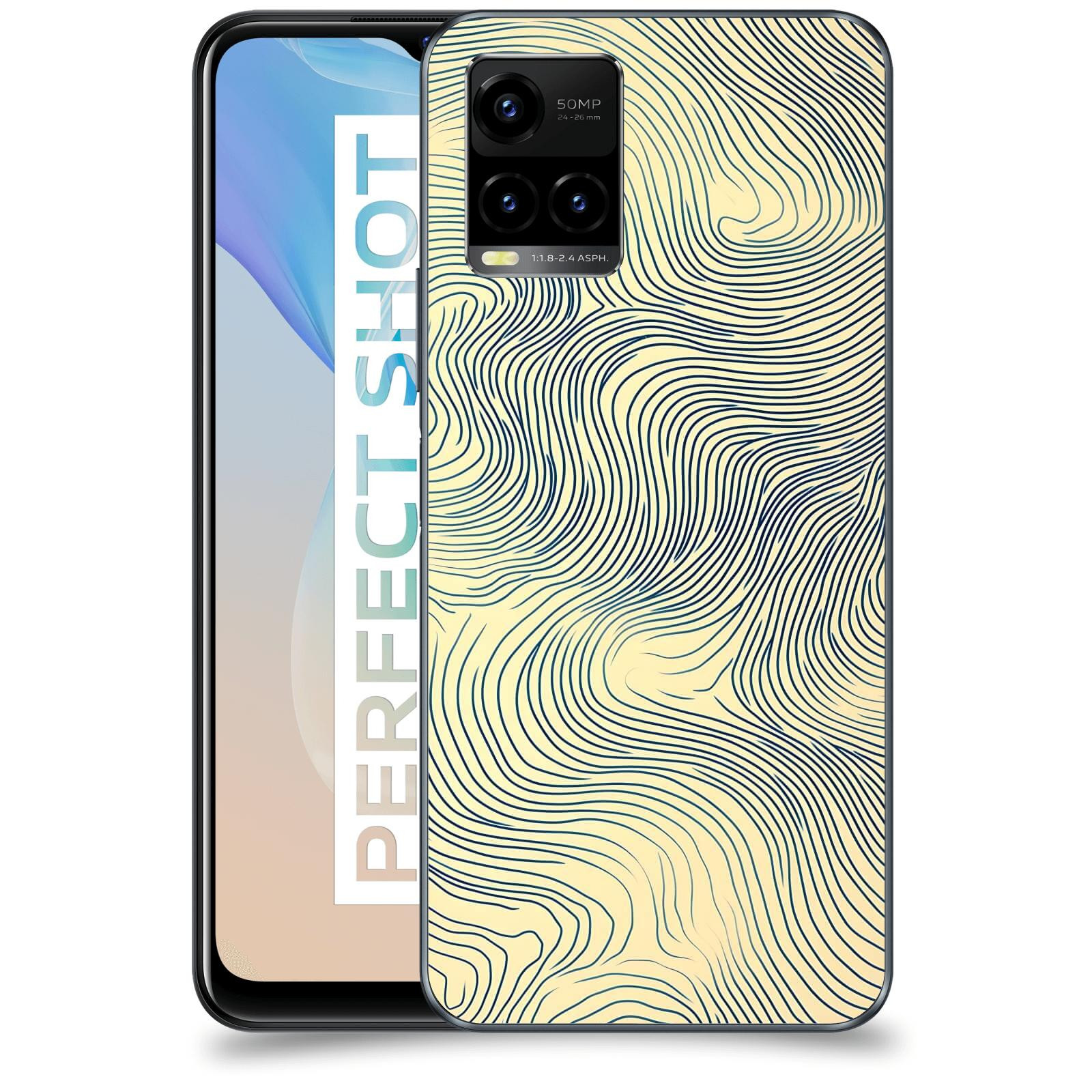 ACOVER Kryt na mobil Vivo Y33s - Dynamická textura