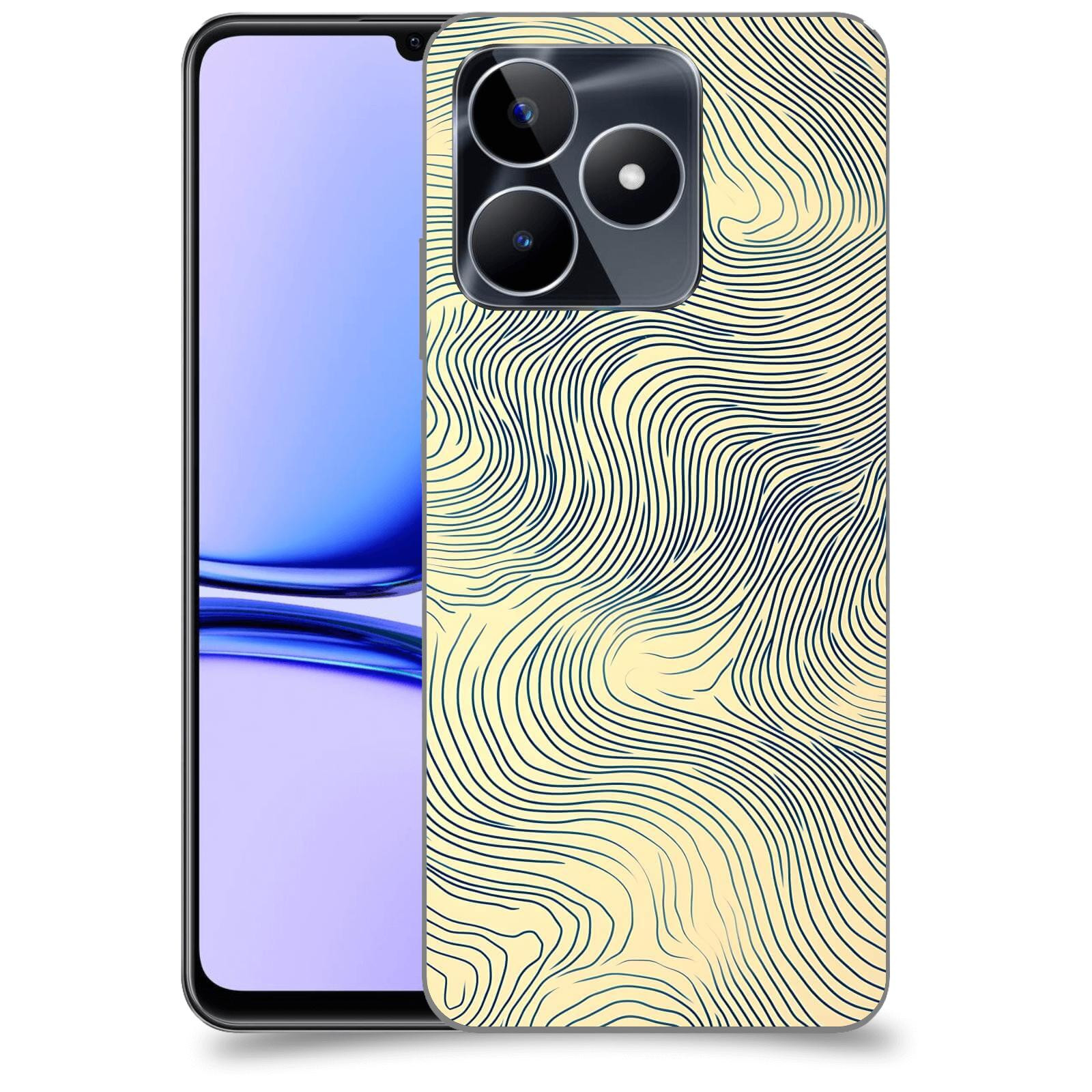 ACOVER Kryt na mobil Realme C53 - Dynamická textura