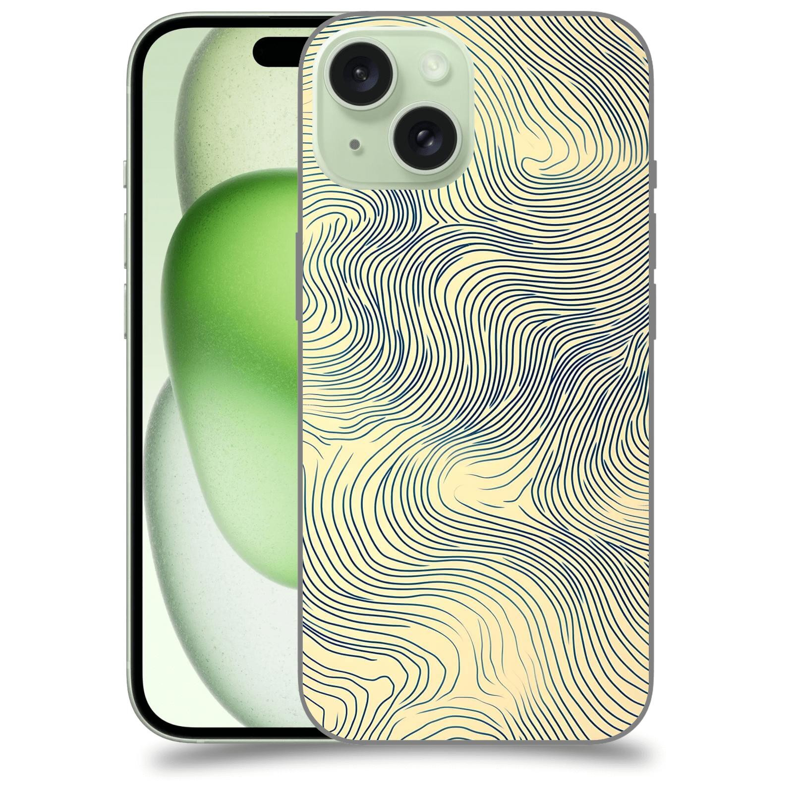 ACOVER Kryt na mobil Apple iPhone 15 - Dynamická textura