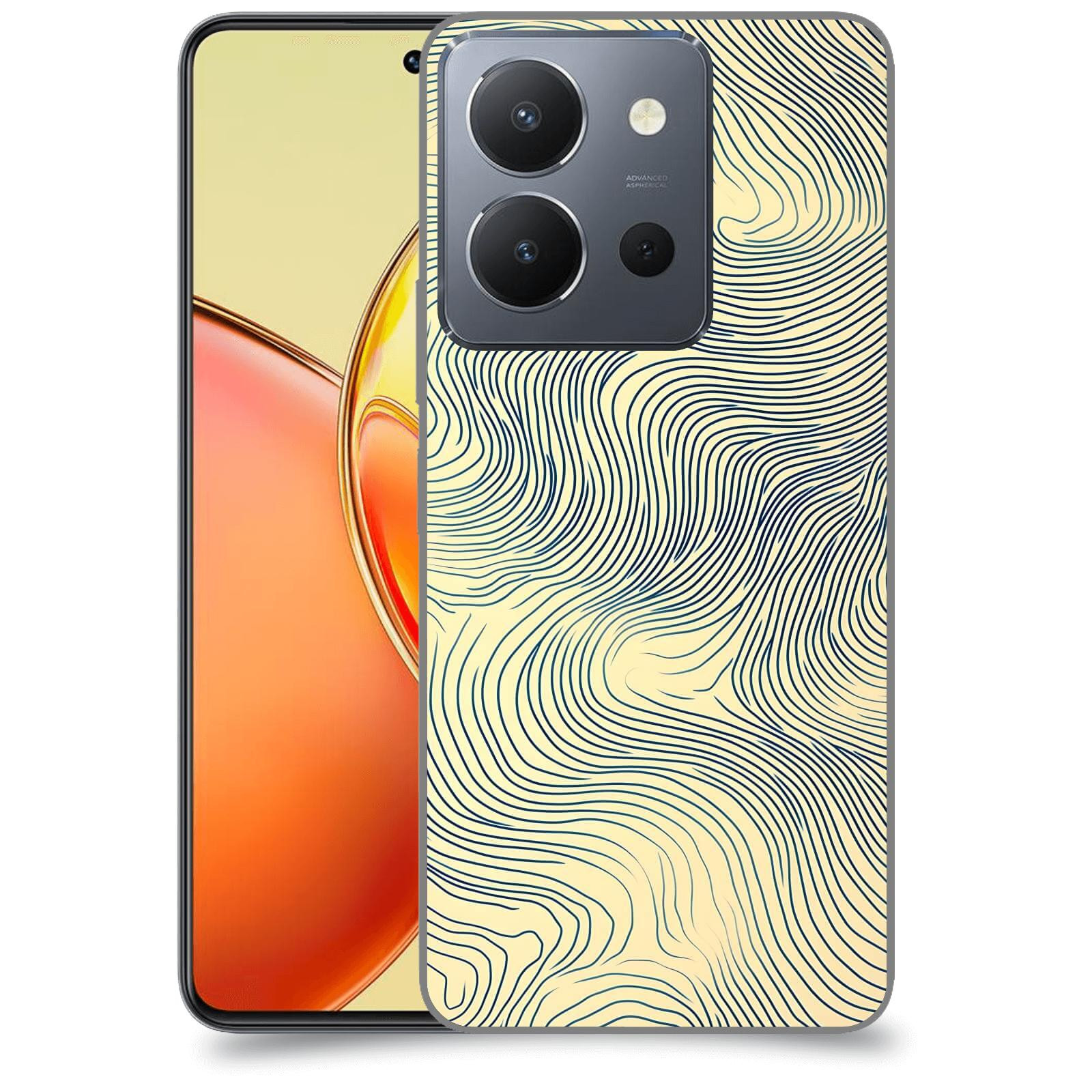 ACOVER Kryt na mobil Vivo Y36 - Dynamická textura