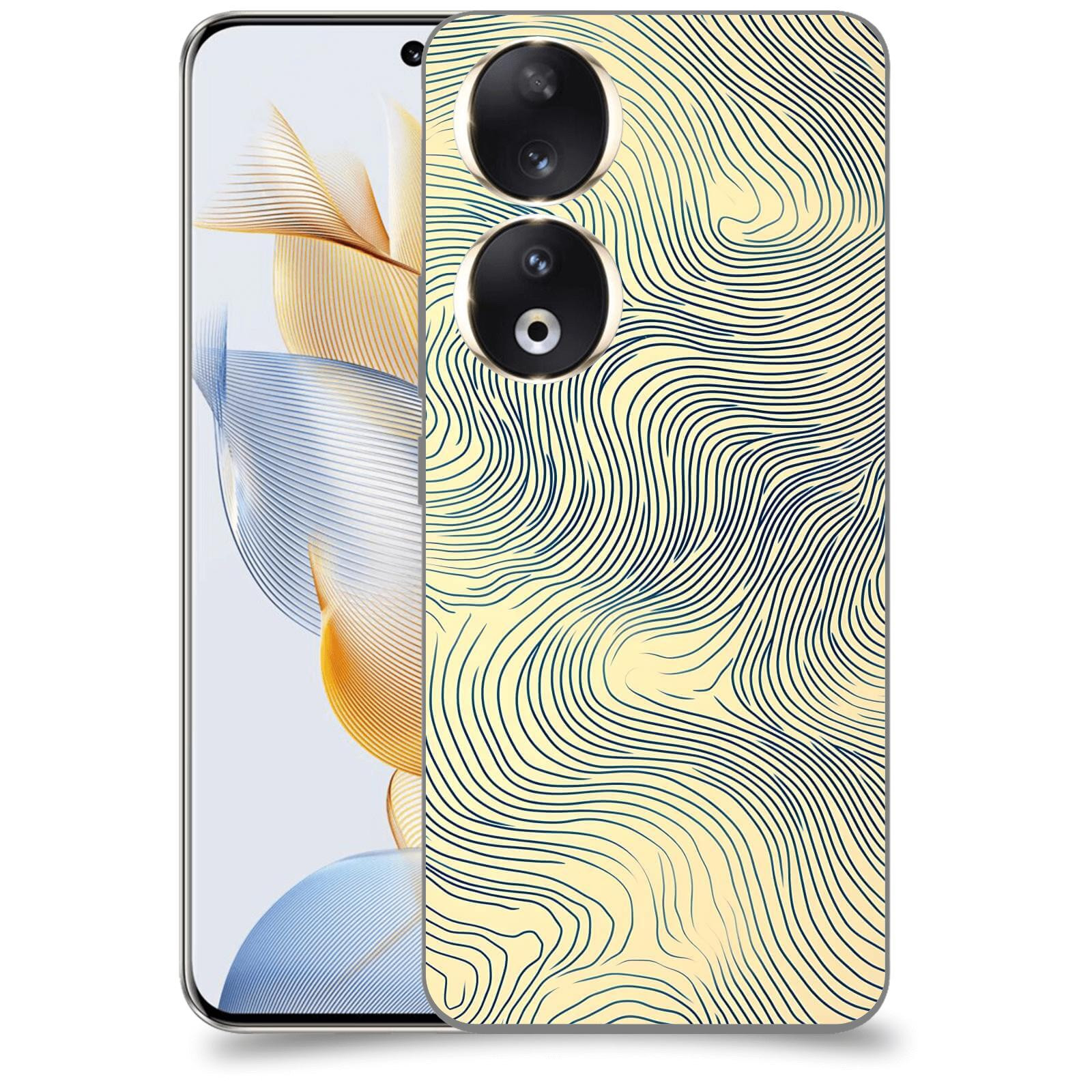 ACOVER Kryt na mobil Honor 90 - Dynamická textura