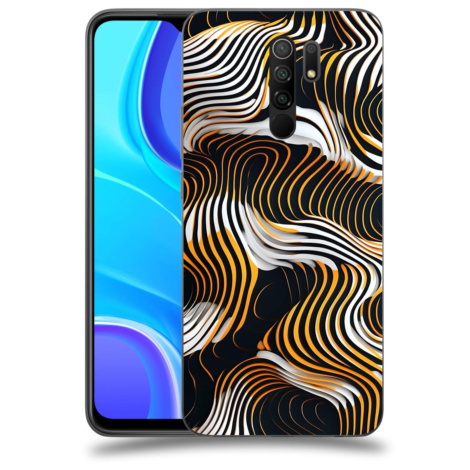 ACOVER Kryt na mobil Xiaomi Redmi 9 - Dynamická hloubka