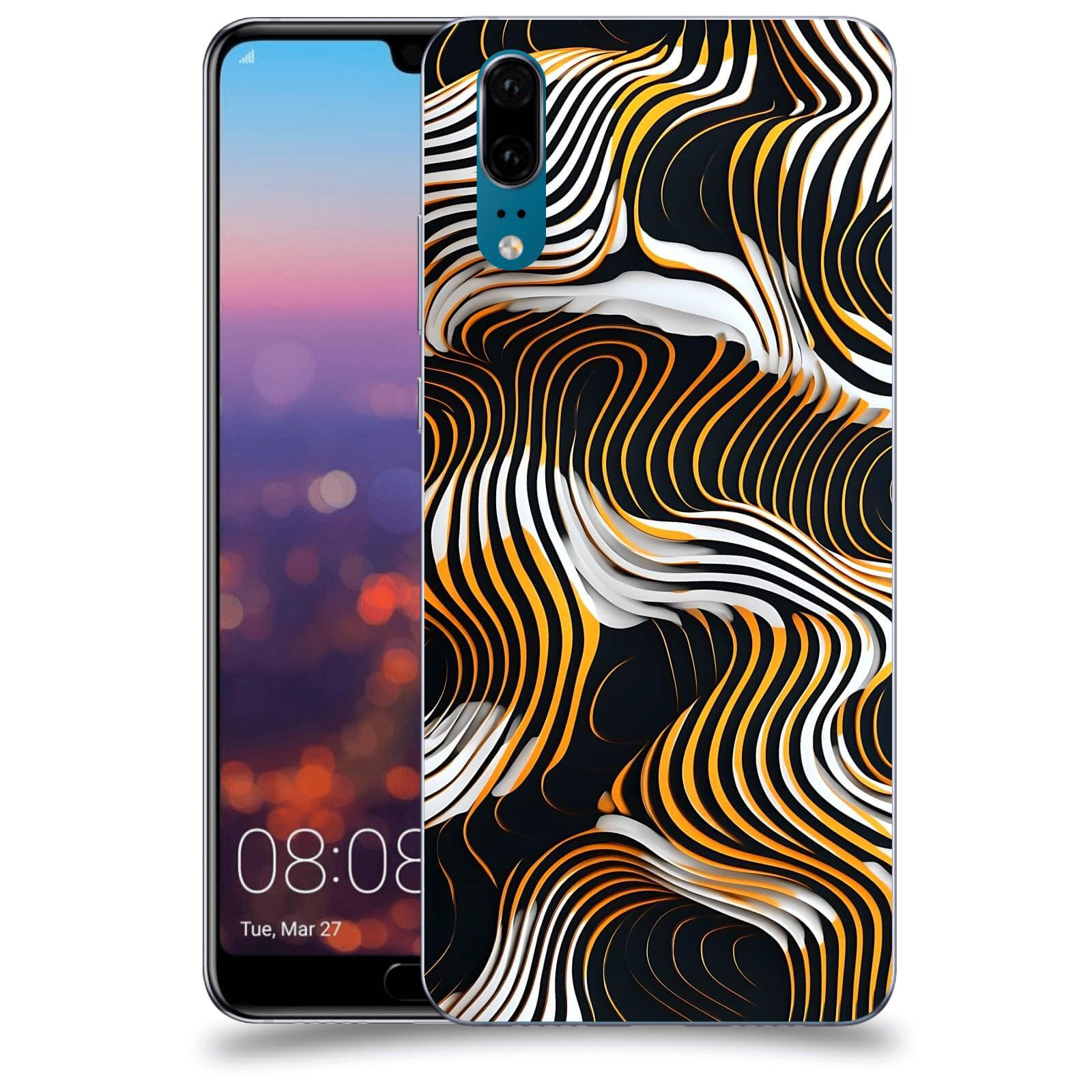 ACOVER Kryt na mobil Huawei P20 - Dynamická hloubka